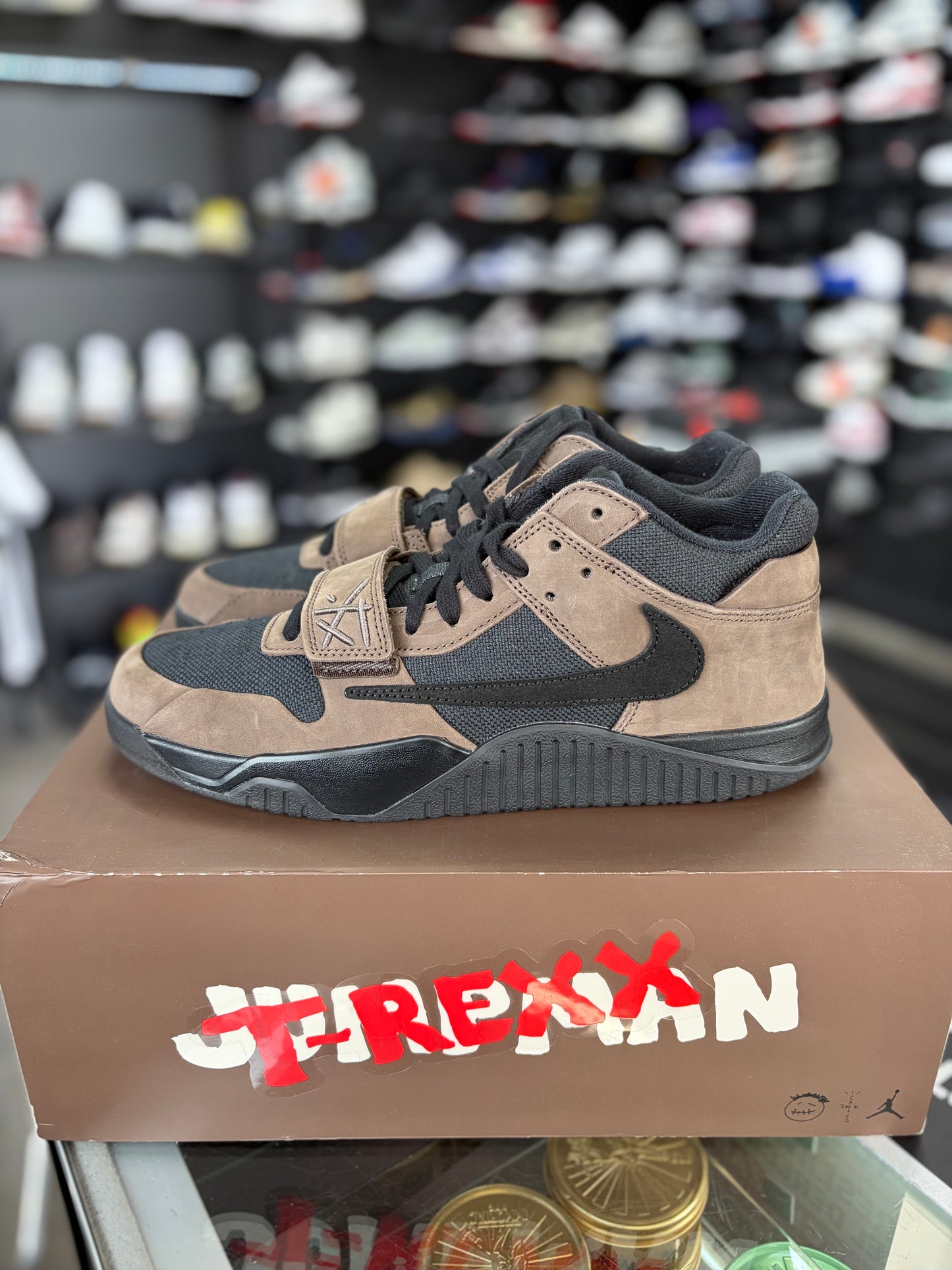 Travis Scott x Jumpman Jack “Mocha” Size 12