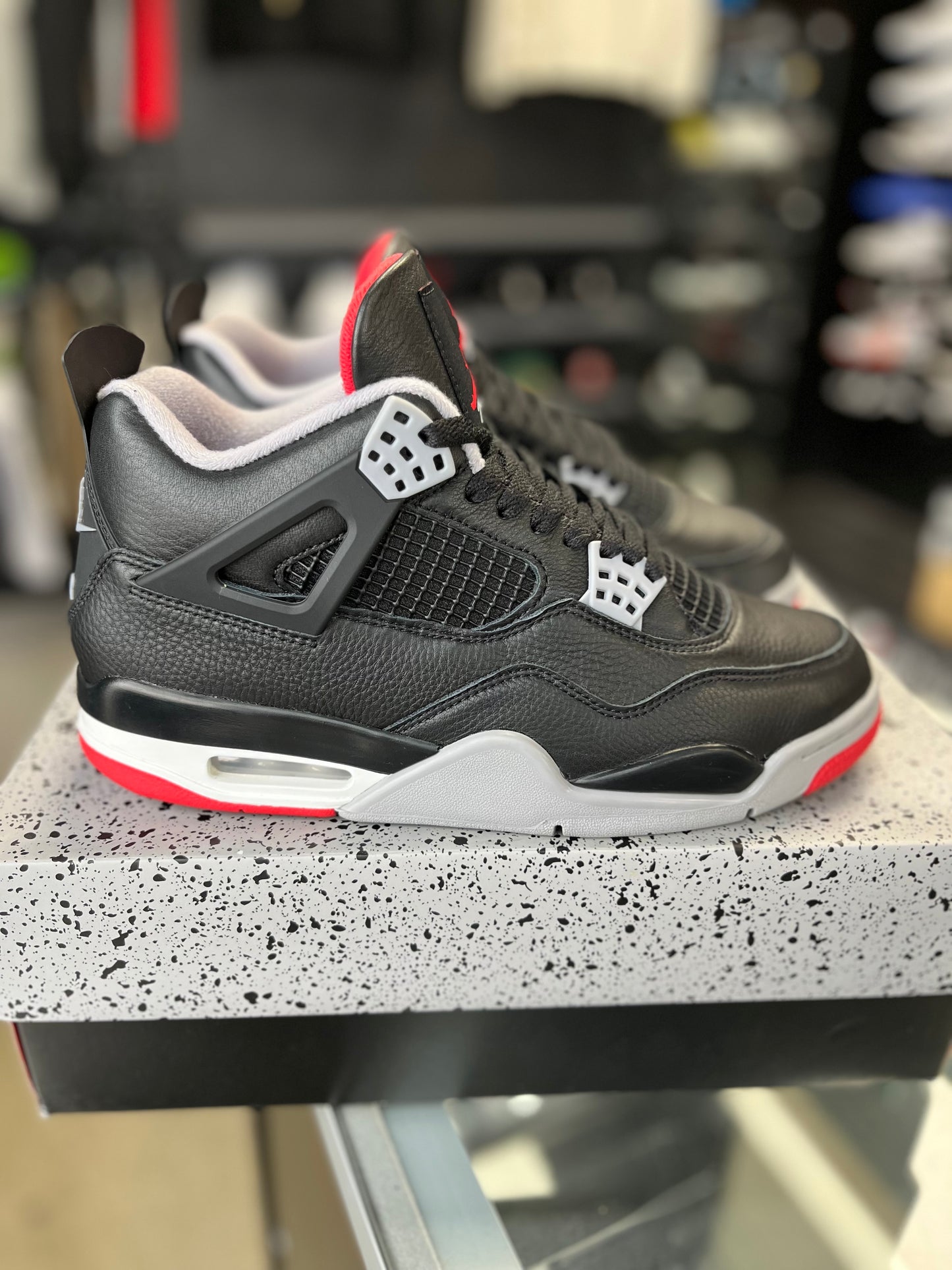 Jordan 4 “Bred Reimagined” Size 9