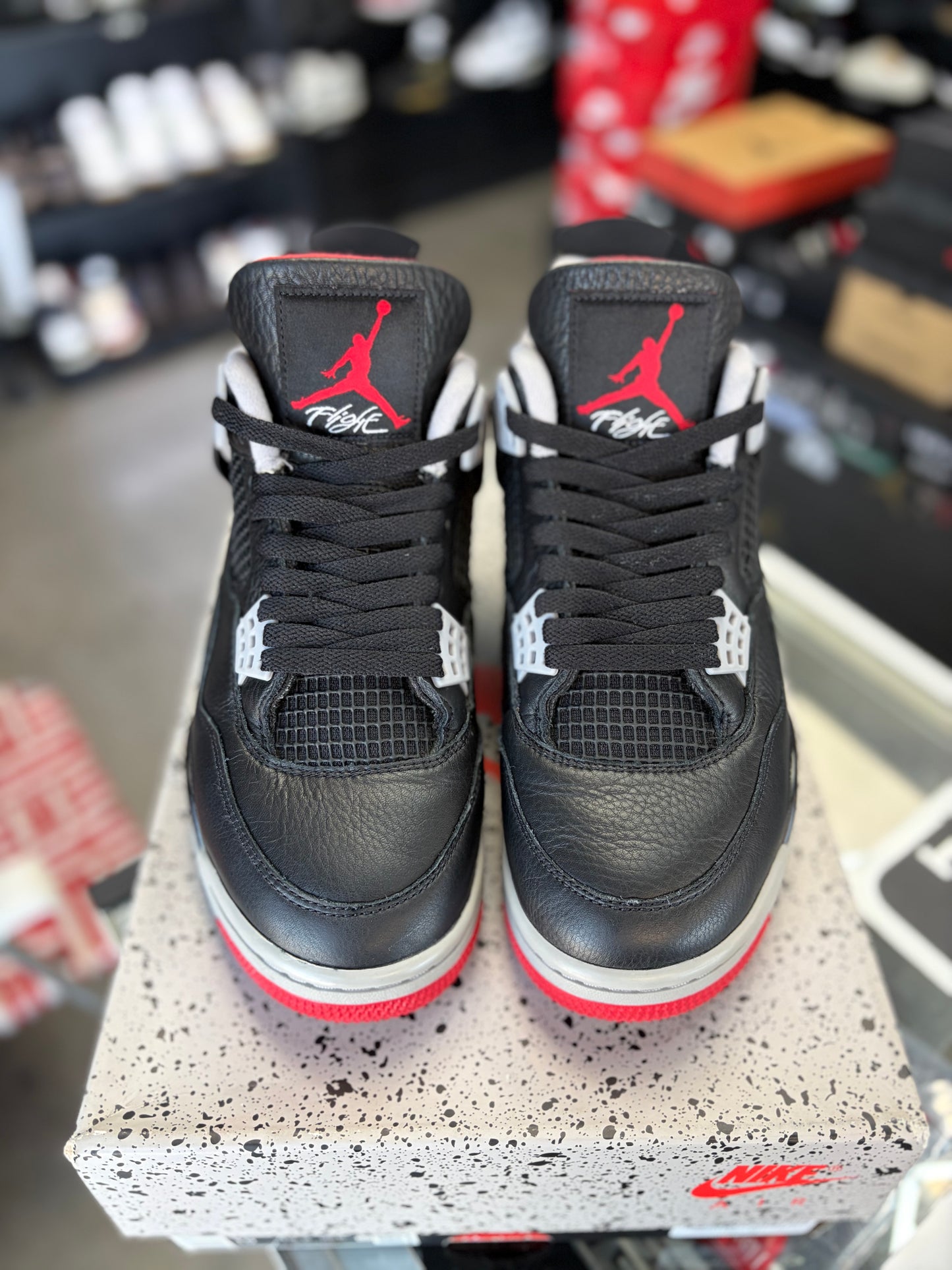 Jordan 4 “Bred Reimagined” Size 8.5