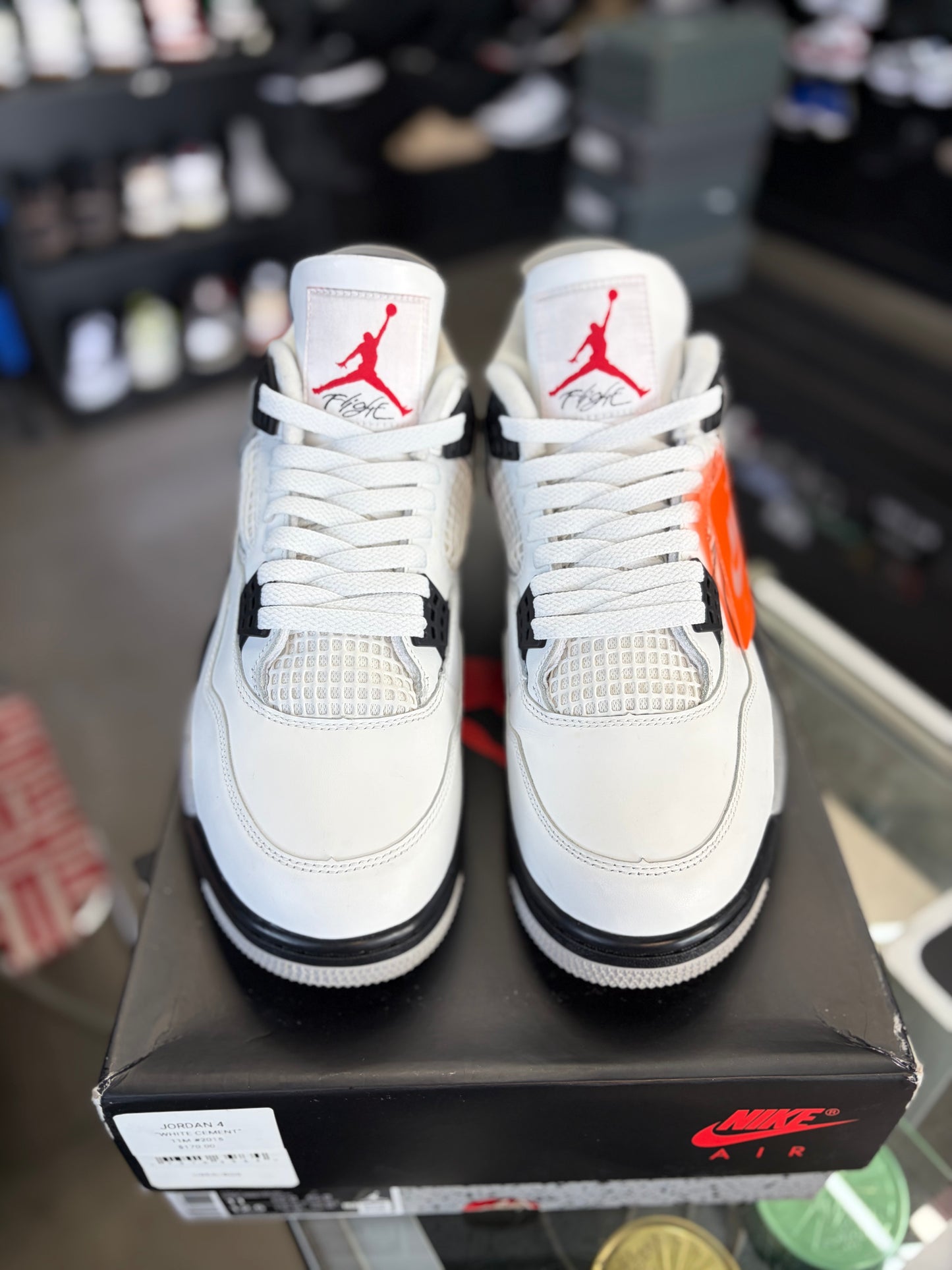Jordan 4 “White Cement” Size 11