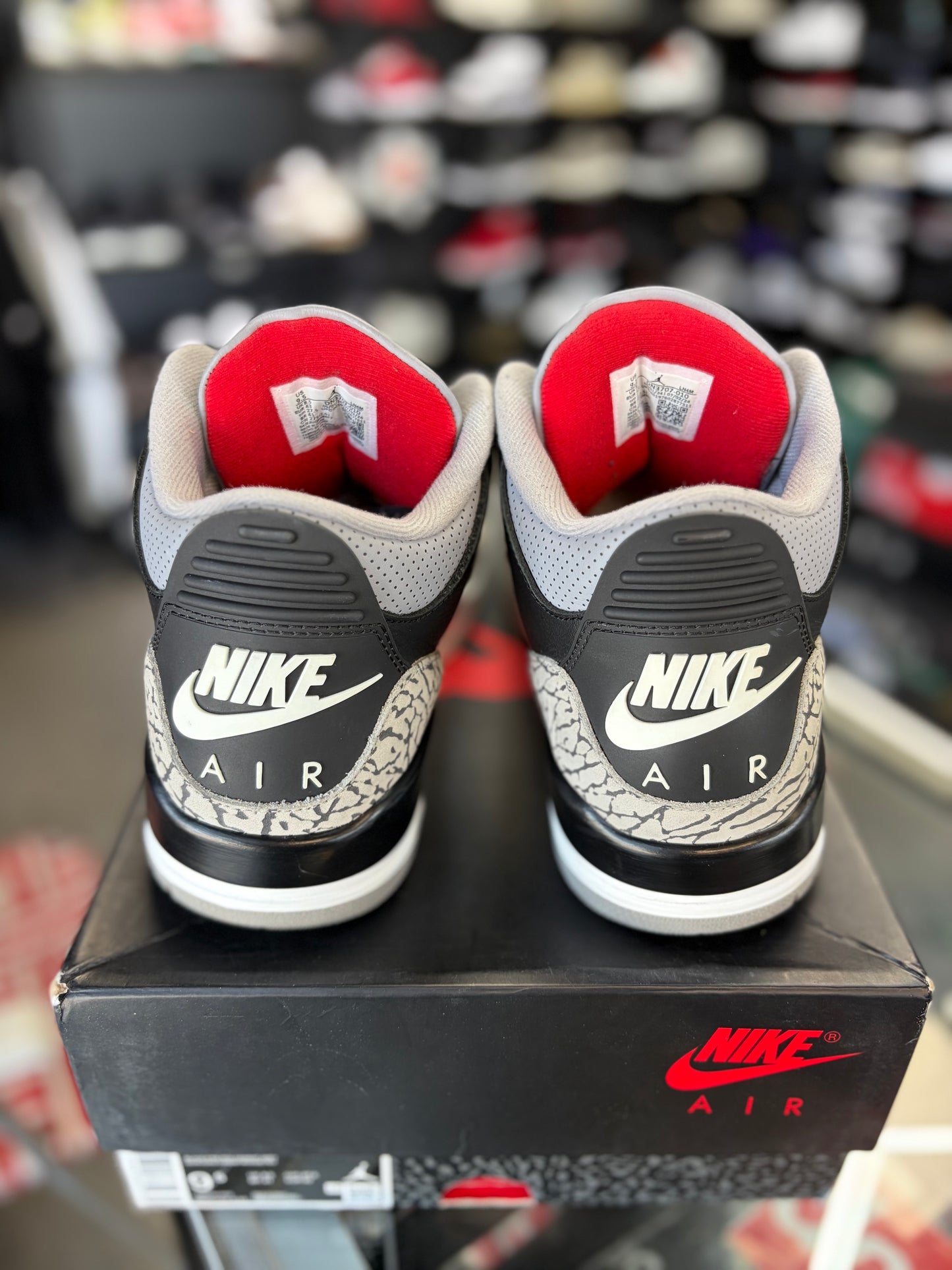 Jordan 3 “Black Cement” Size 9.5