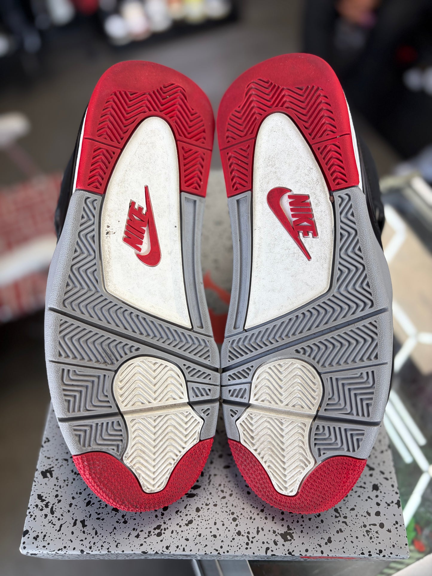 Jordan 4 “Bred Reimagined” Size 8.5