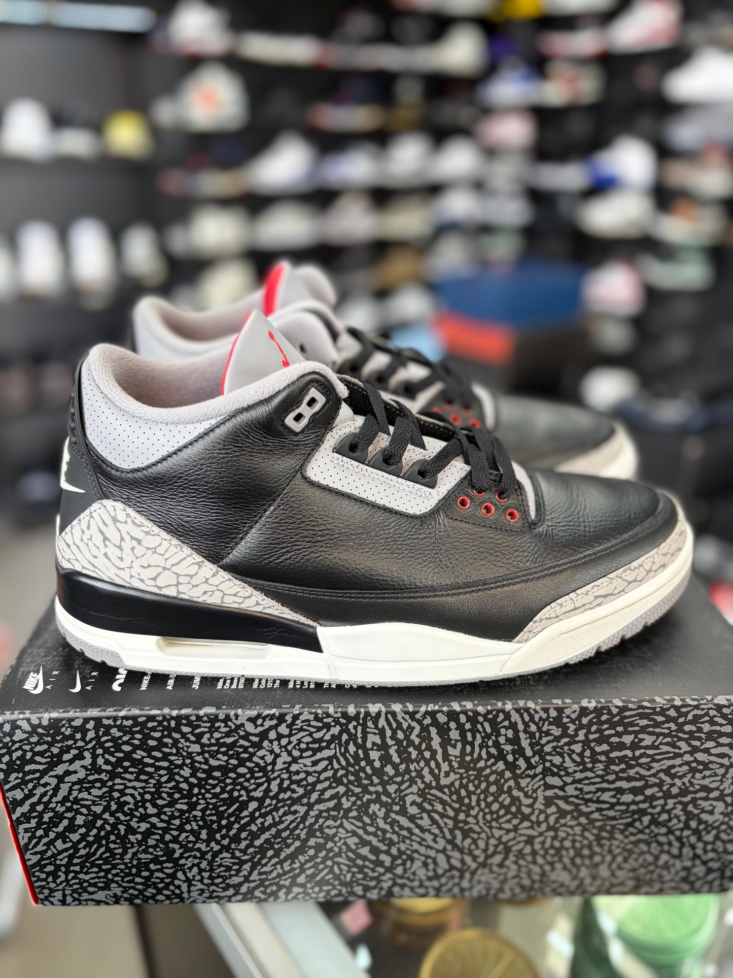 Jordan 3 “Black Cement” Size 12