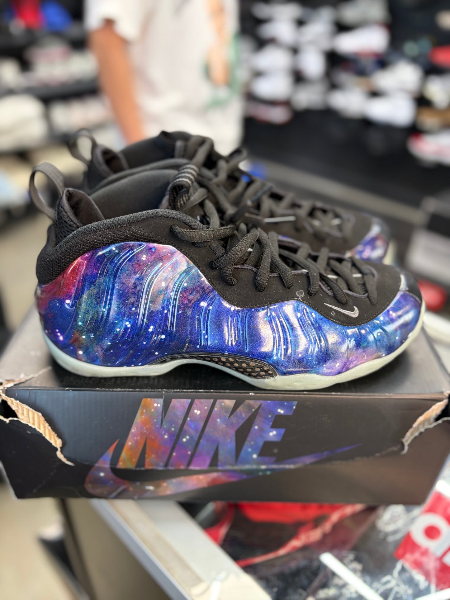 Nike Foamposite “Galaxy” (2025) Size 9.5