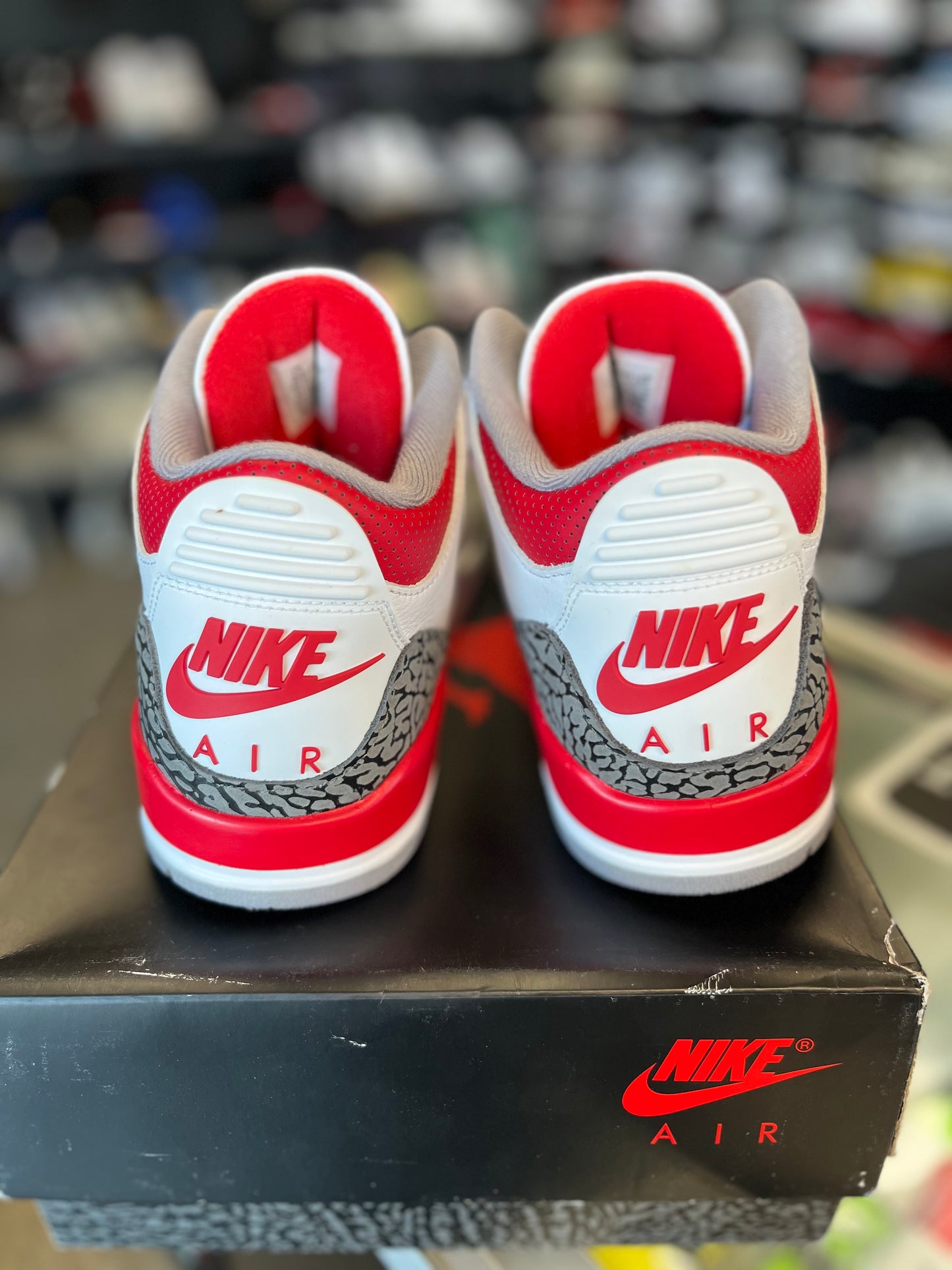 Jordan 3 “Fire Red” Size 9.5