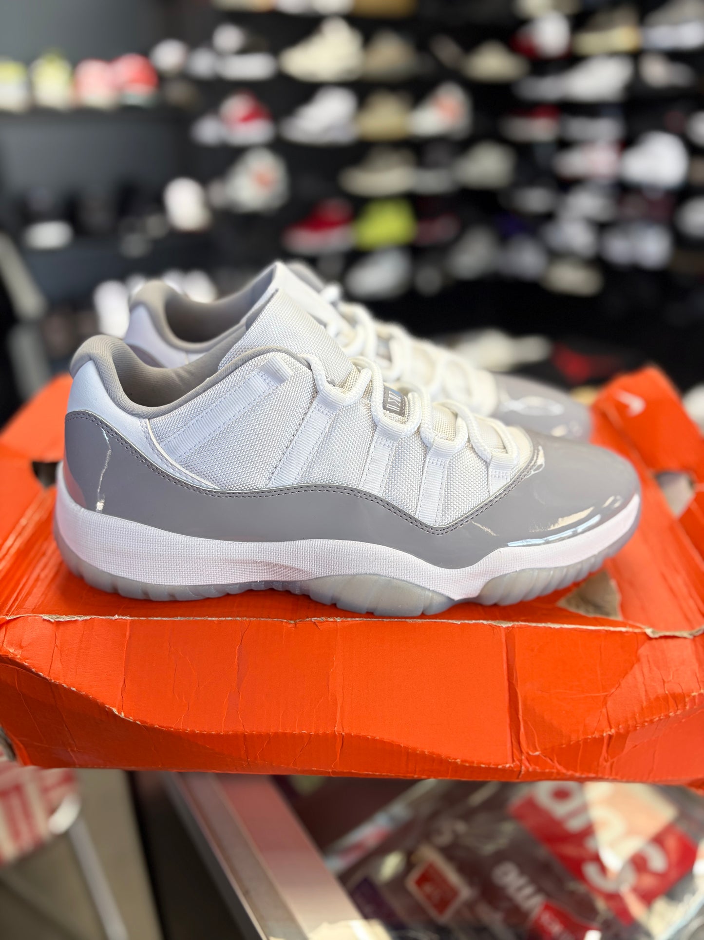 Jordan 11 Low “Cement Grey” Size 11.5