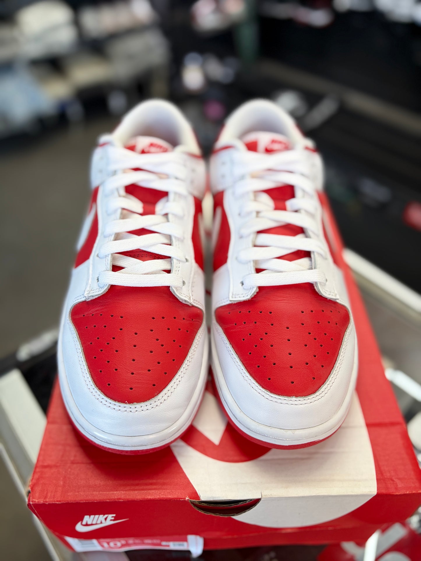 Nike Dunk Low “Championship Red” Size 10.5