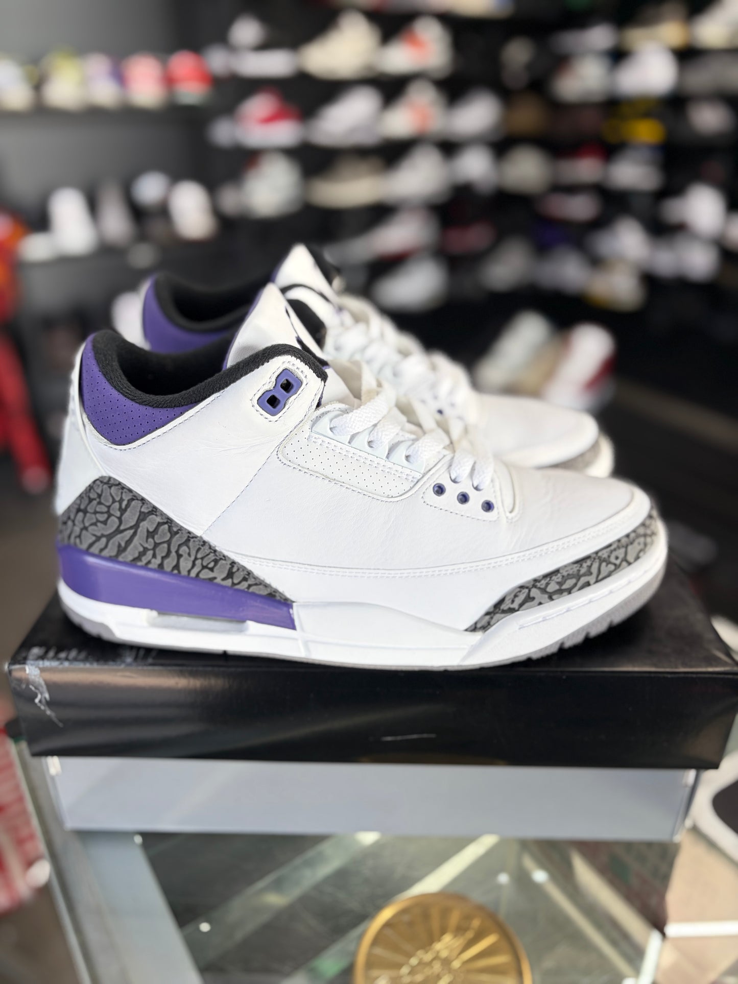 Jordan 3 “Dark Iris” Size 9