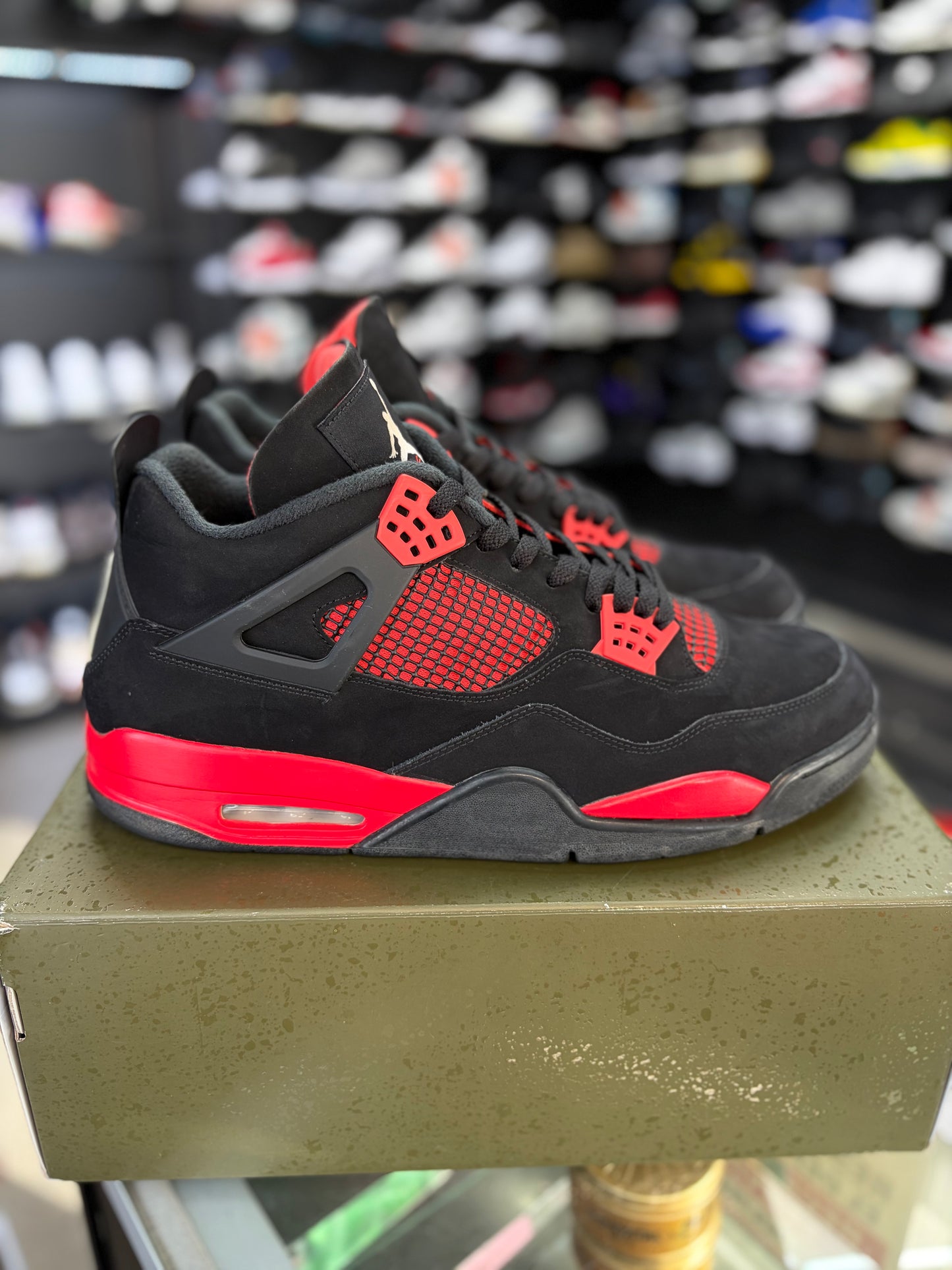 Jordan 4 “Red Thunder” Size 15