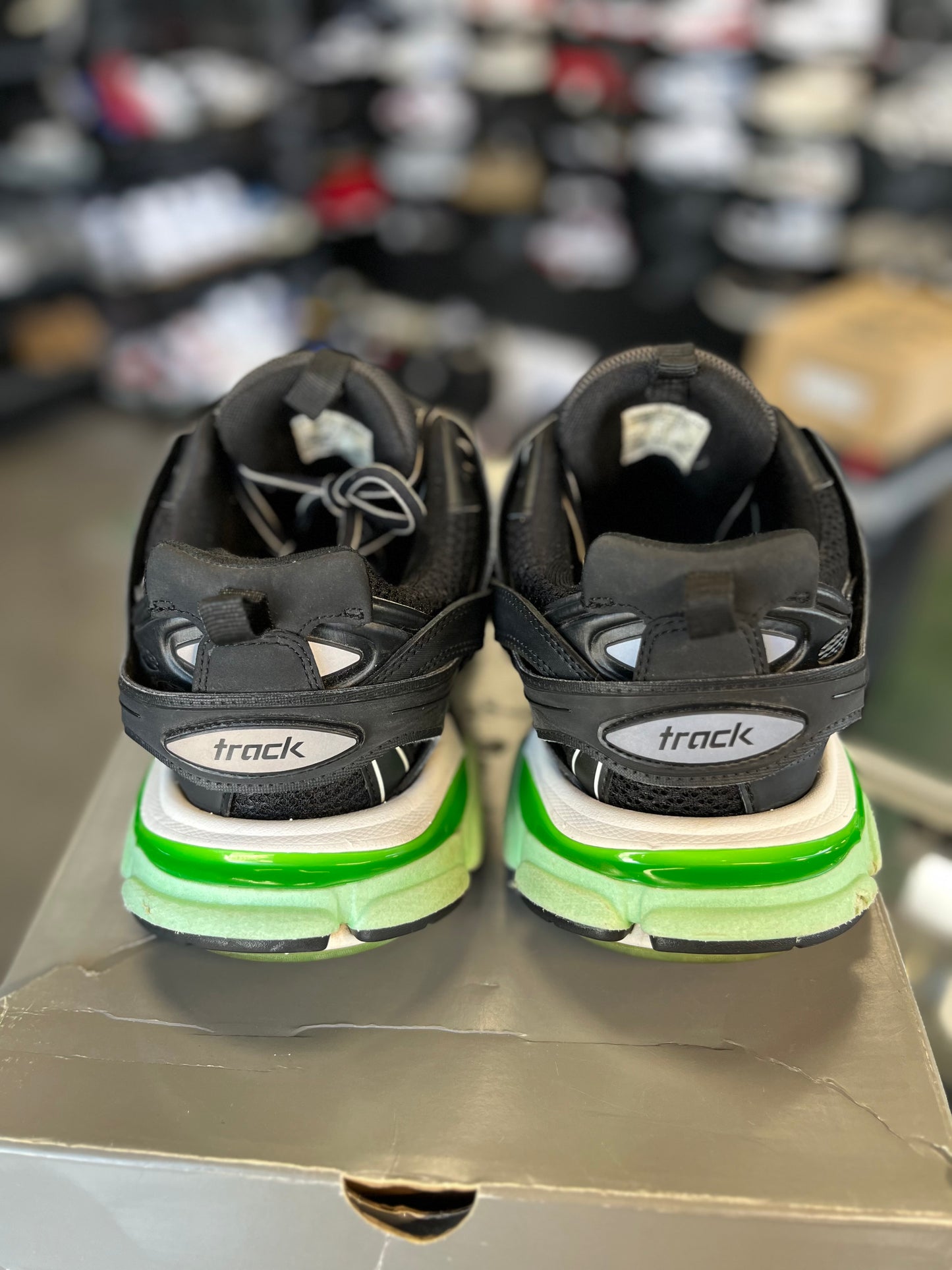 Balenciaga Track “Black/Glow In The Dark” Size 43EU