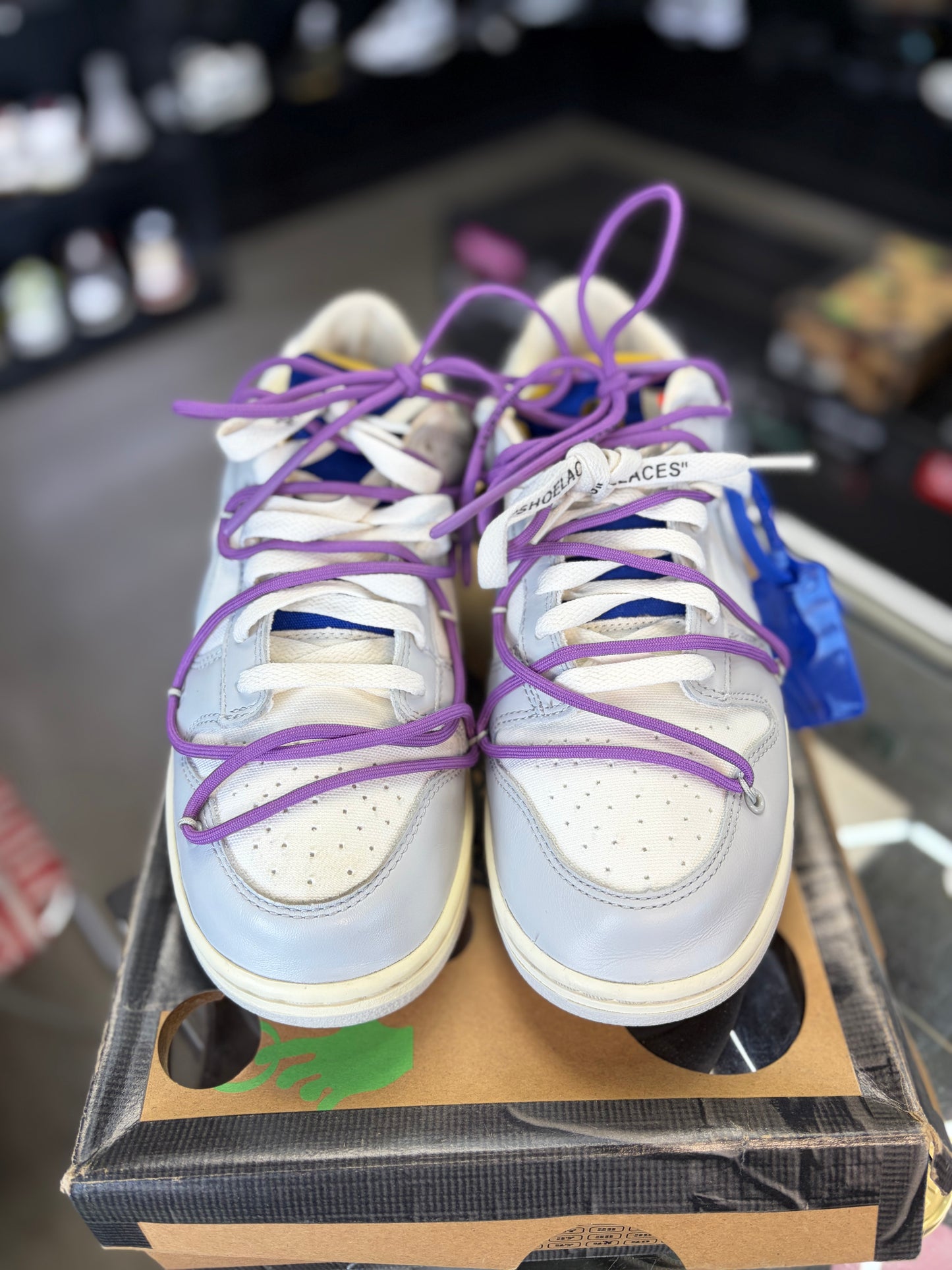 Nike Off White Dunk “Lot 48” Size 9.5