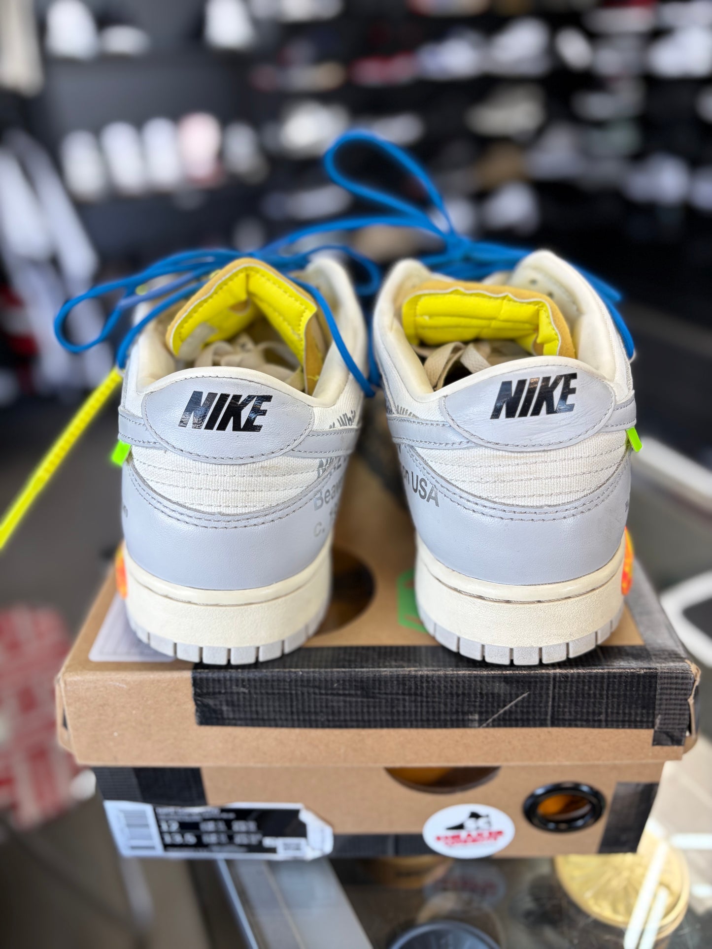 Nike Dunk Off White “Lot 10” Size 12