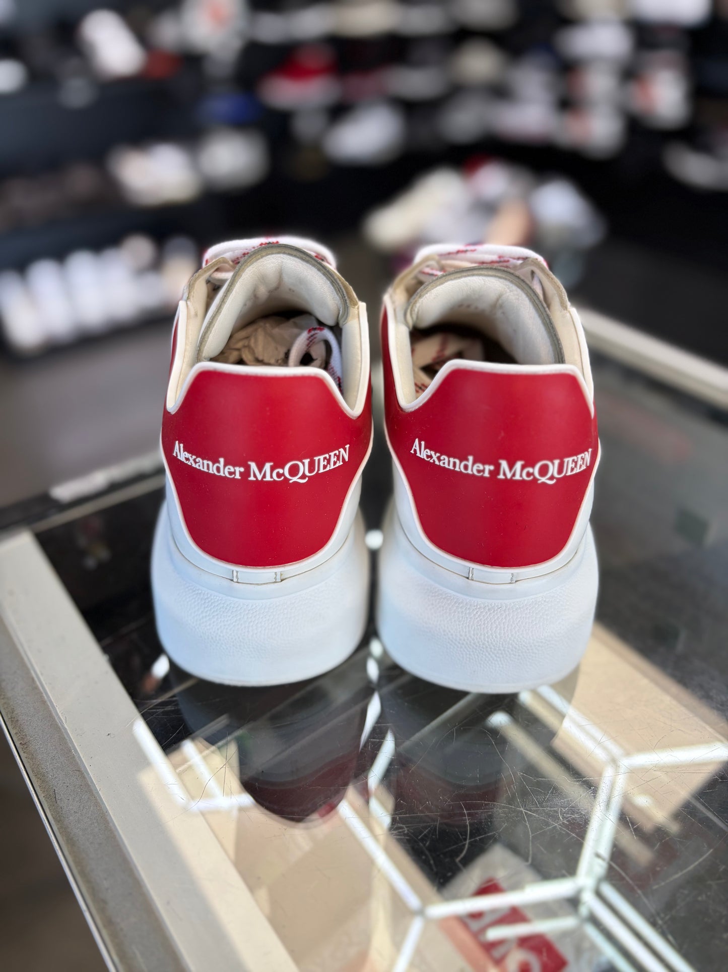 Alexander McQueen “White/Red” Size 40EU