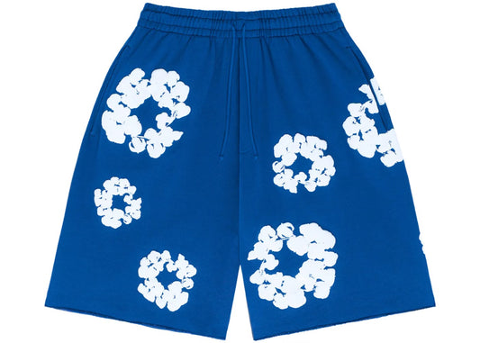 Denim Tears The Cotton Wreath Short “Blue”