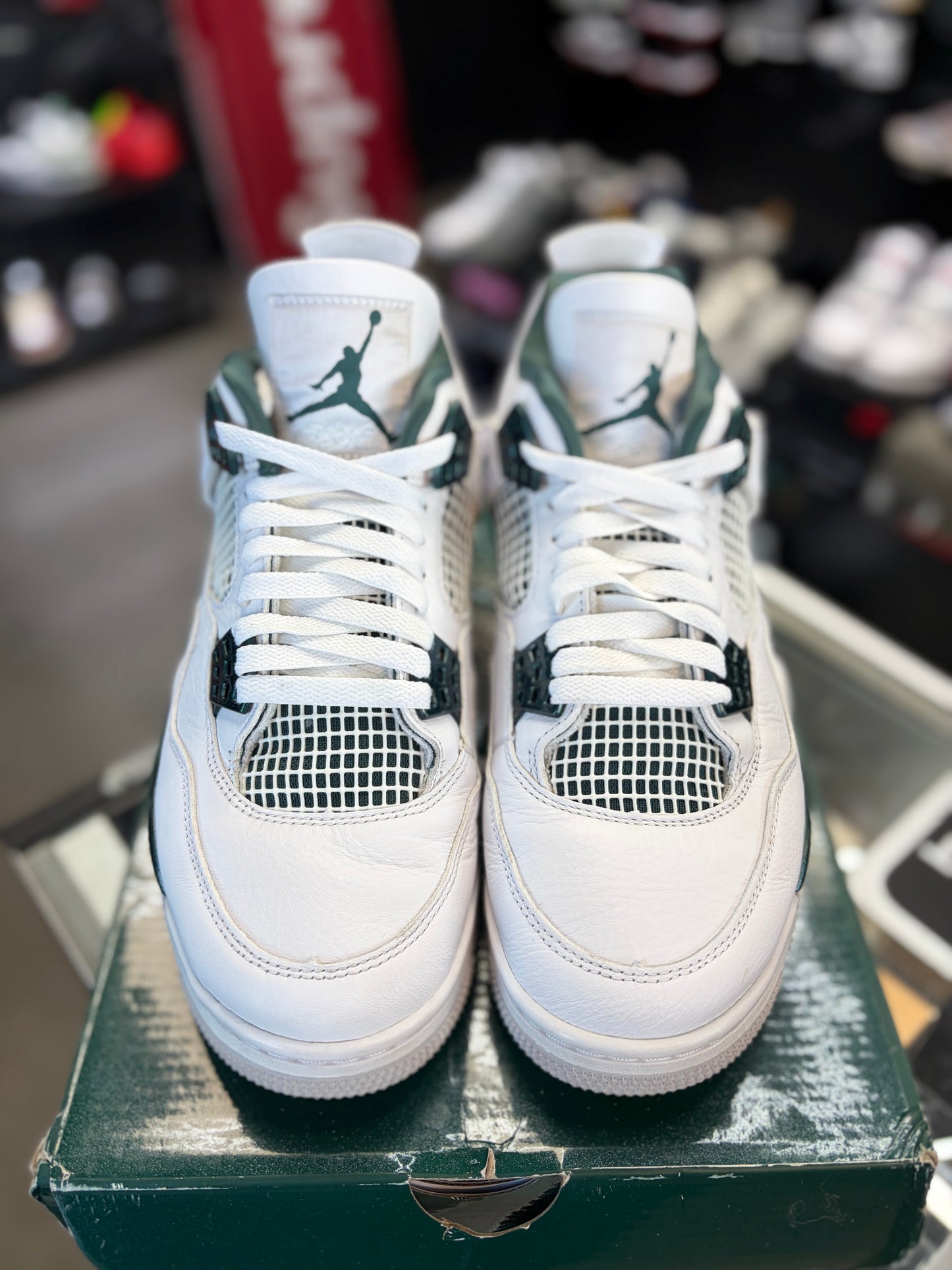 Jordan 4 “Oxidized Green” Size 8.5