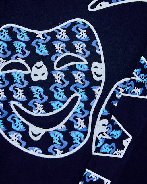 Asaali All Over Print Logo Long Sleeve