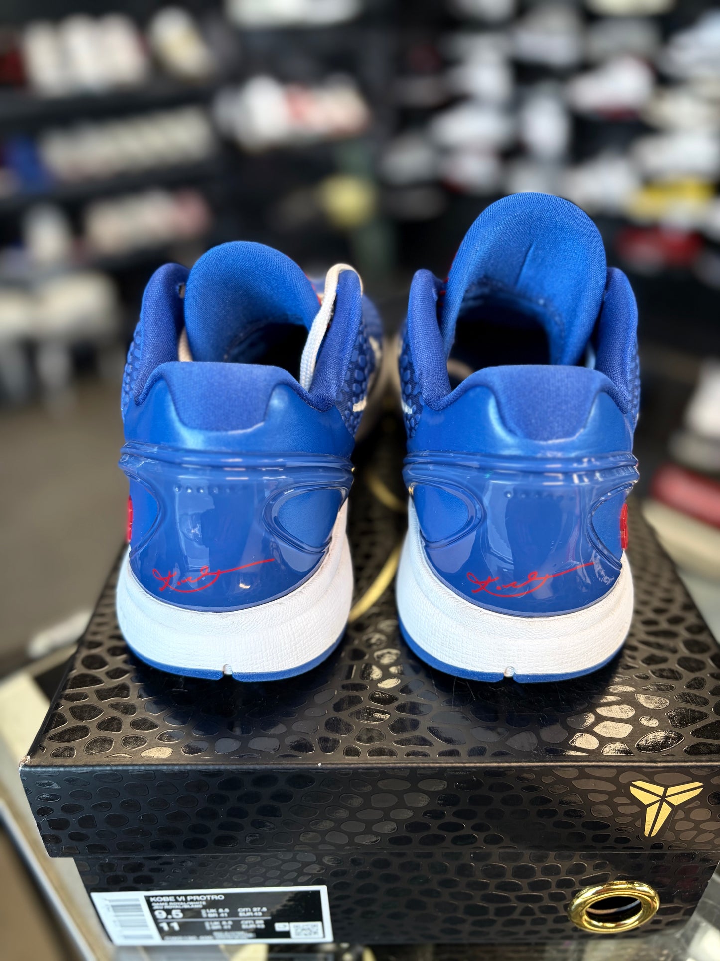 Kobe 6 Protro “La Dodgers” Size 9.5
