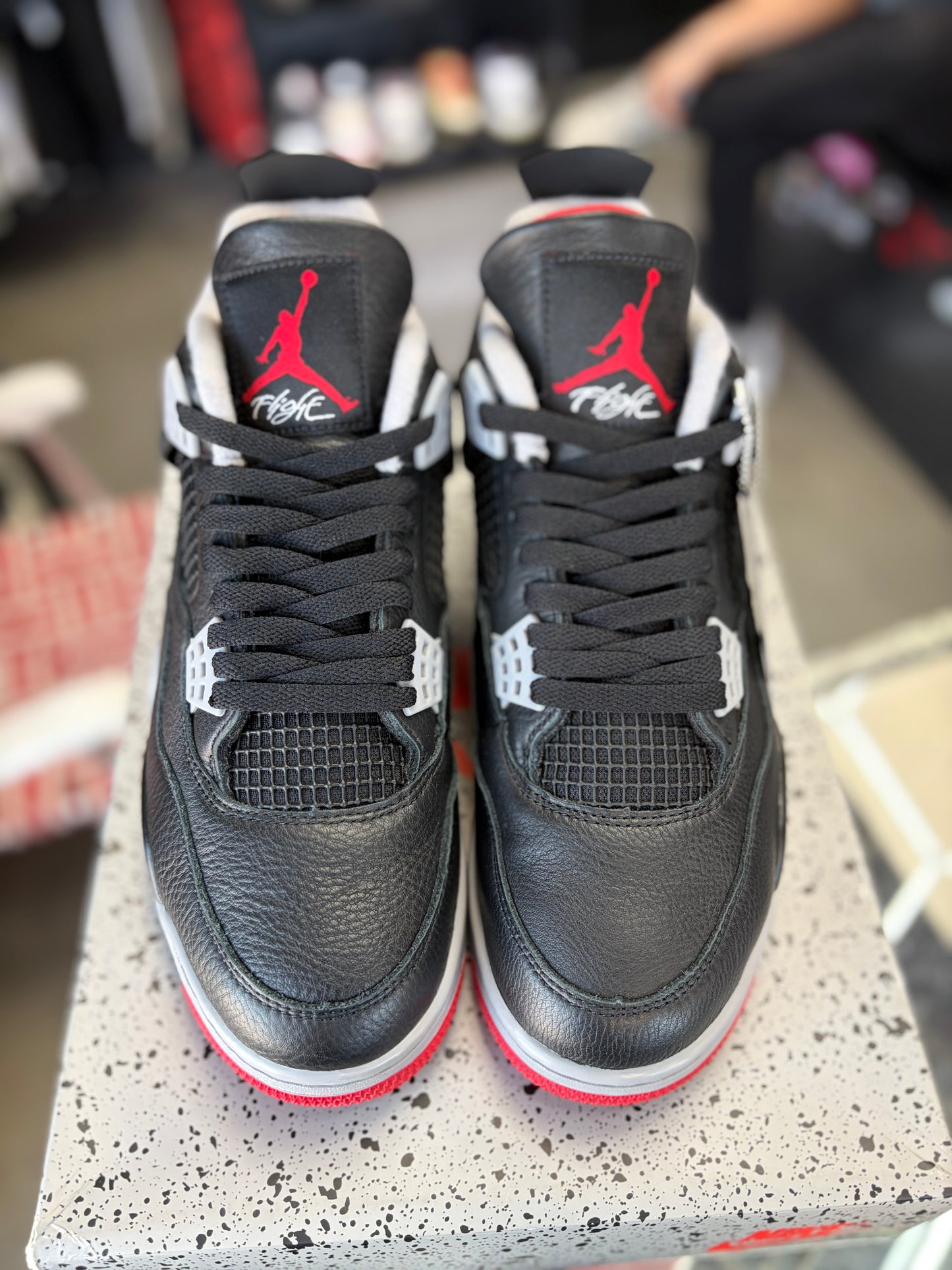 Jordan 4 “Bred Reimagined” Size 9.5