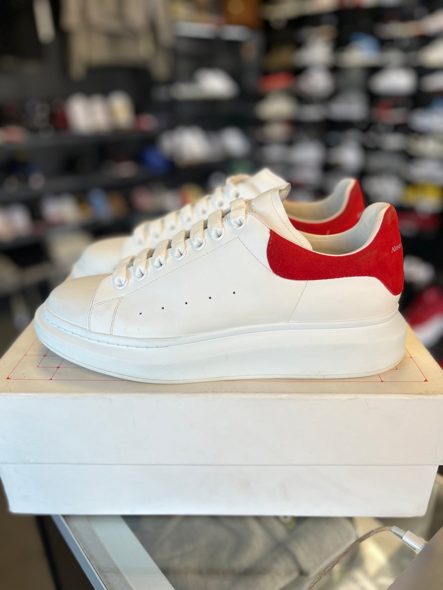Alexander McQueen “White/Red” Size 43EU