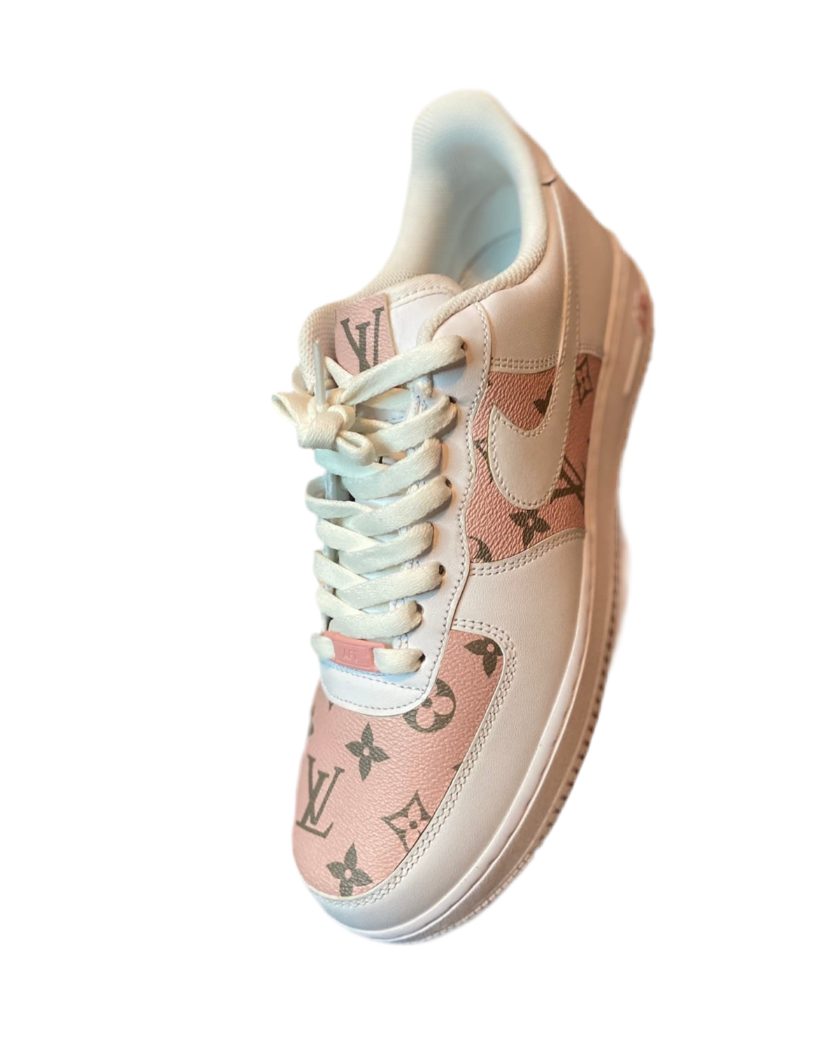 Custom Air Force 1 “Pink LV”