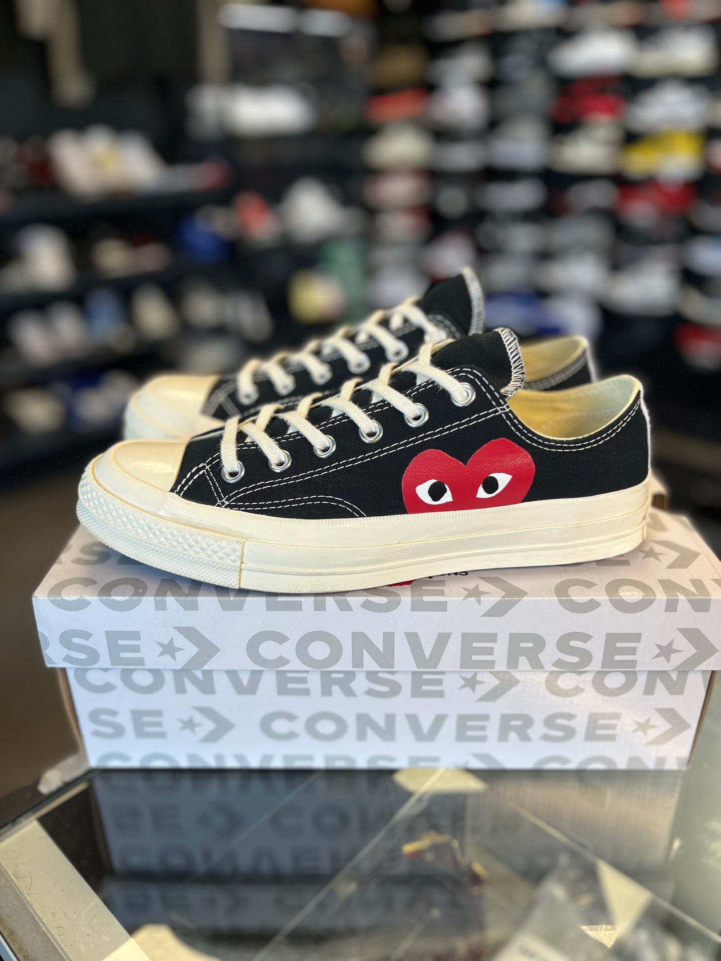 CDG X Converse “Classic” Size 9-9.5 Men