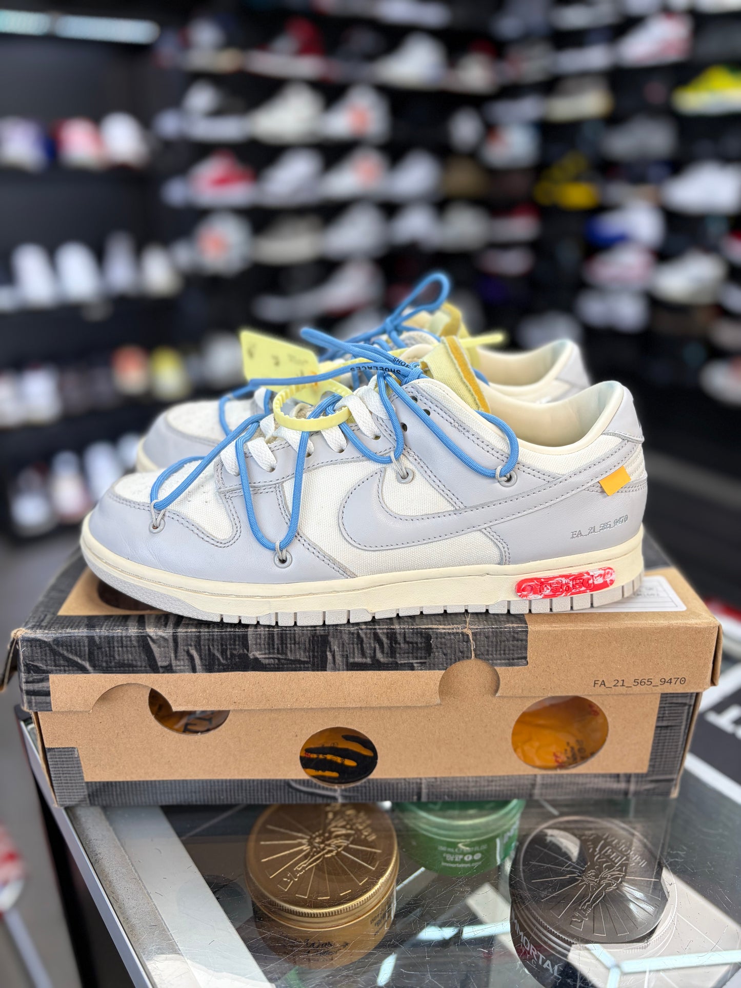 Nike Dunk Off White “Lot 05” Size 9