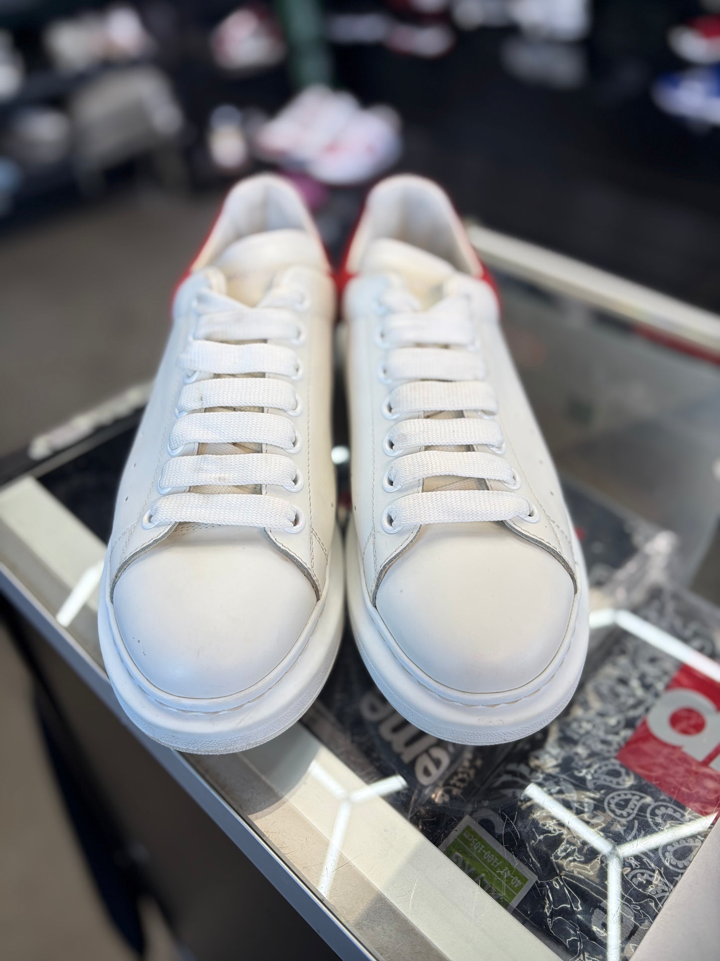 Alexander McQueen “White/Red” Size 41EU