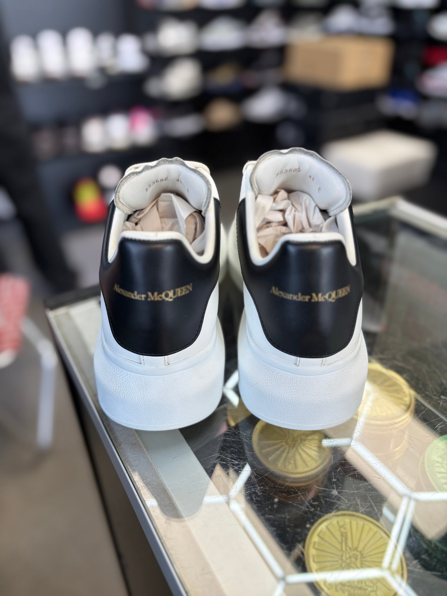 Alexander McQueen “White/Black” Size 41EU