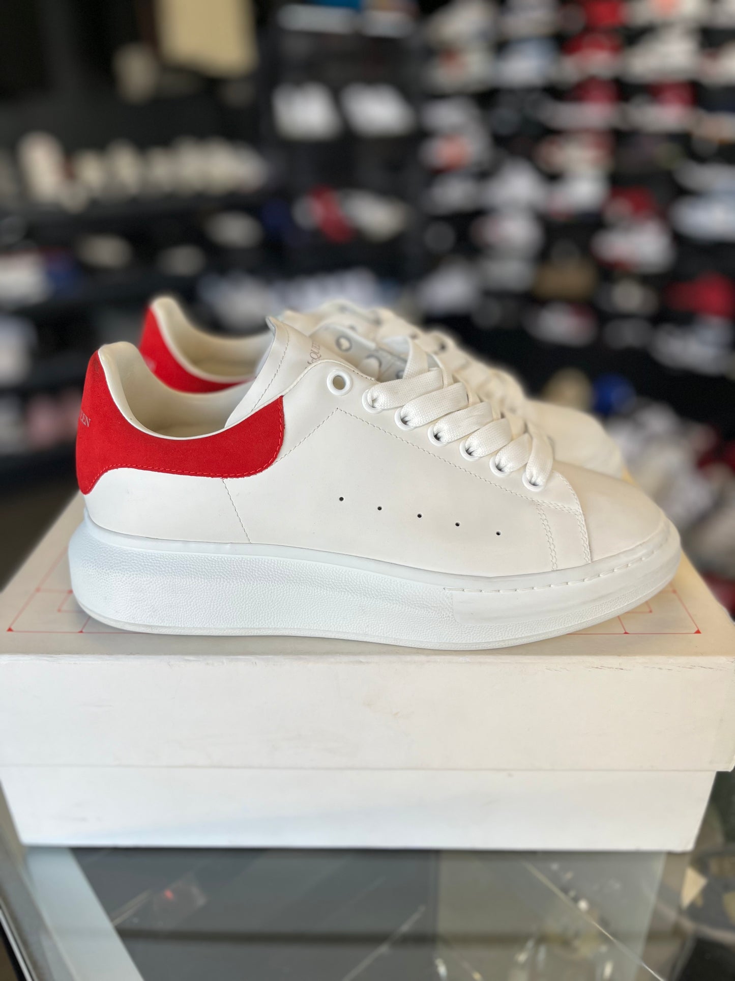 Alexander McQueen “White/Red” Size 42EU