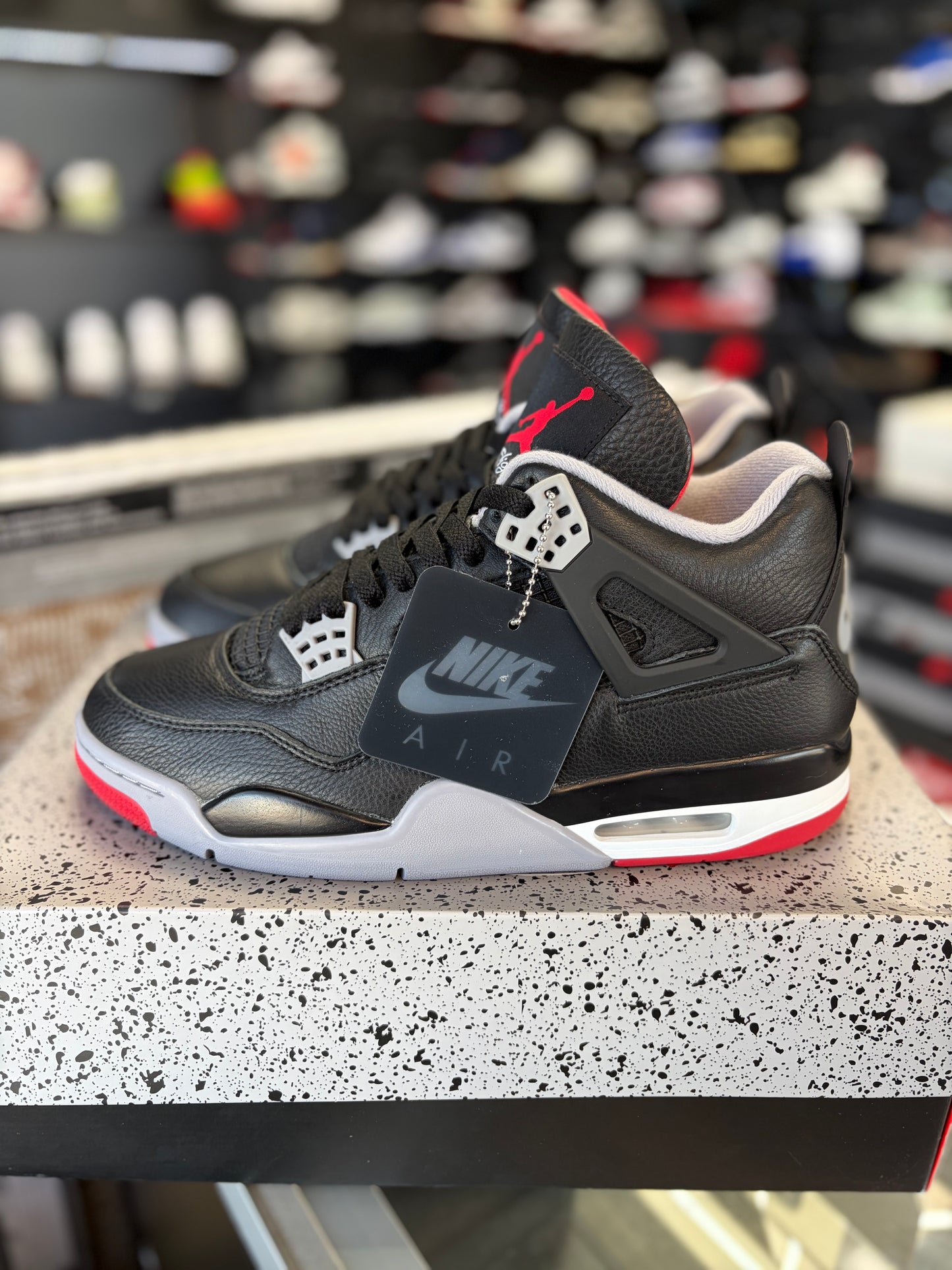 Jordan 4 “Bred Reimagined” Size 10