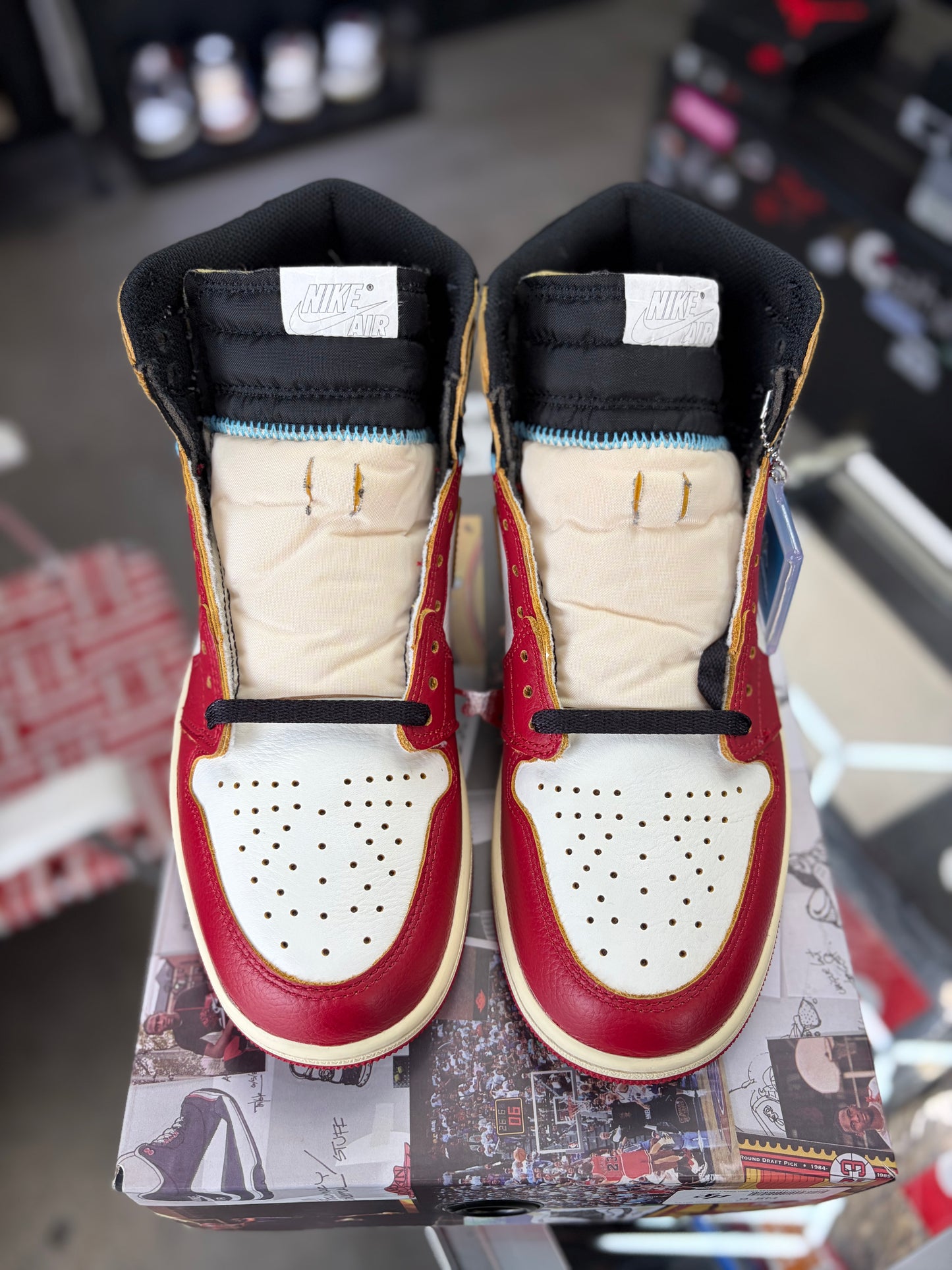 Jordan 1 Union La “Chicago Shadow” Size 9.5