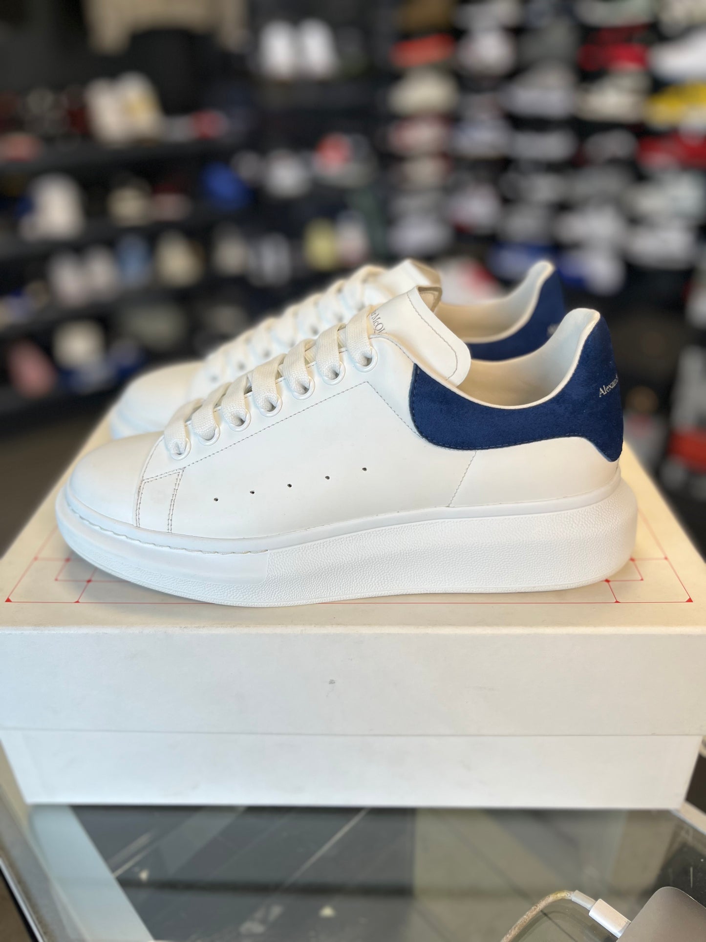 Alexander McQueen “White/Blue” Size 41EU
