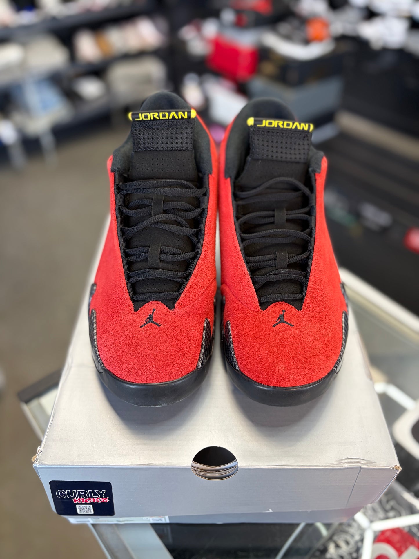 Jordan 14 “Ferrari” Size 9