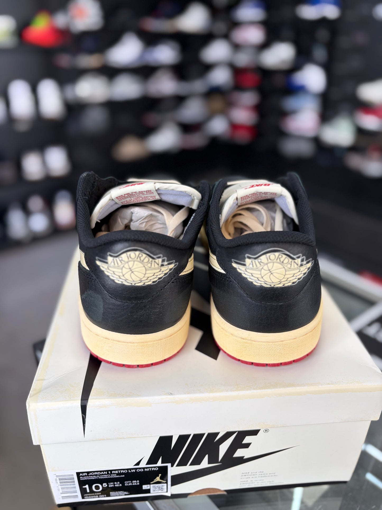 Jordan 1 Low x Nigel Sylvester “Better With Time” Size 10.5
