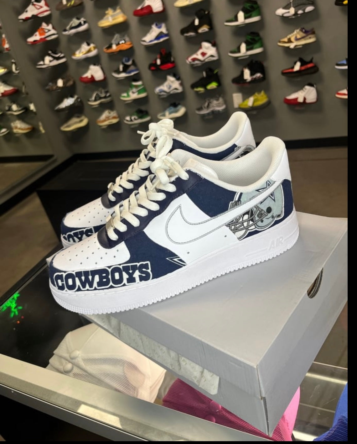 Custom Air Force 1 “Dallas Cowboys”