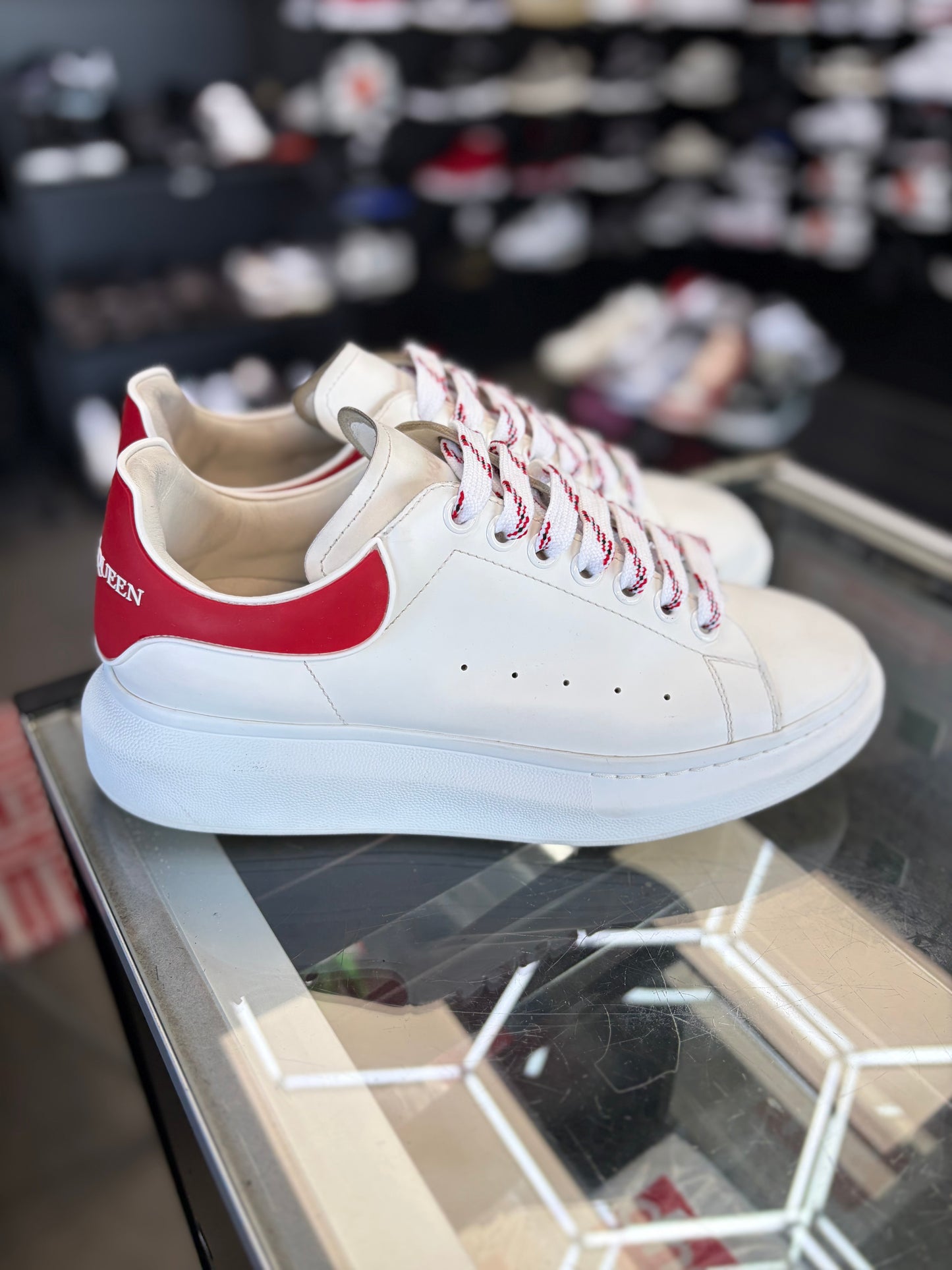 Alexander McQueen “White/Red” Size 40EU