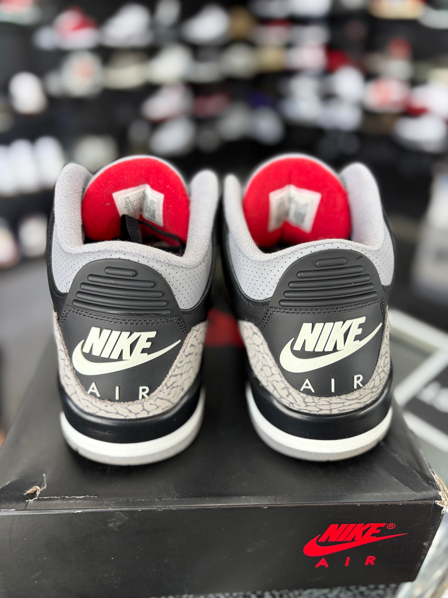 Jordan 3 “Black Cement” Size 9