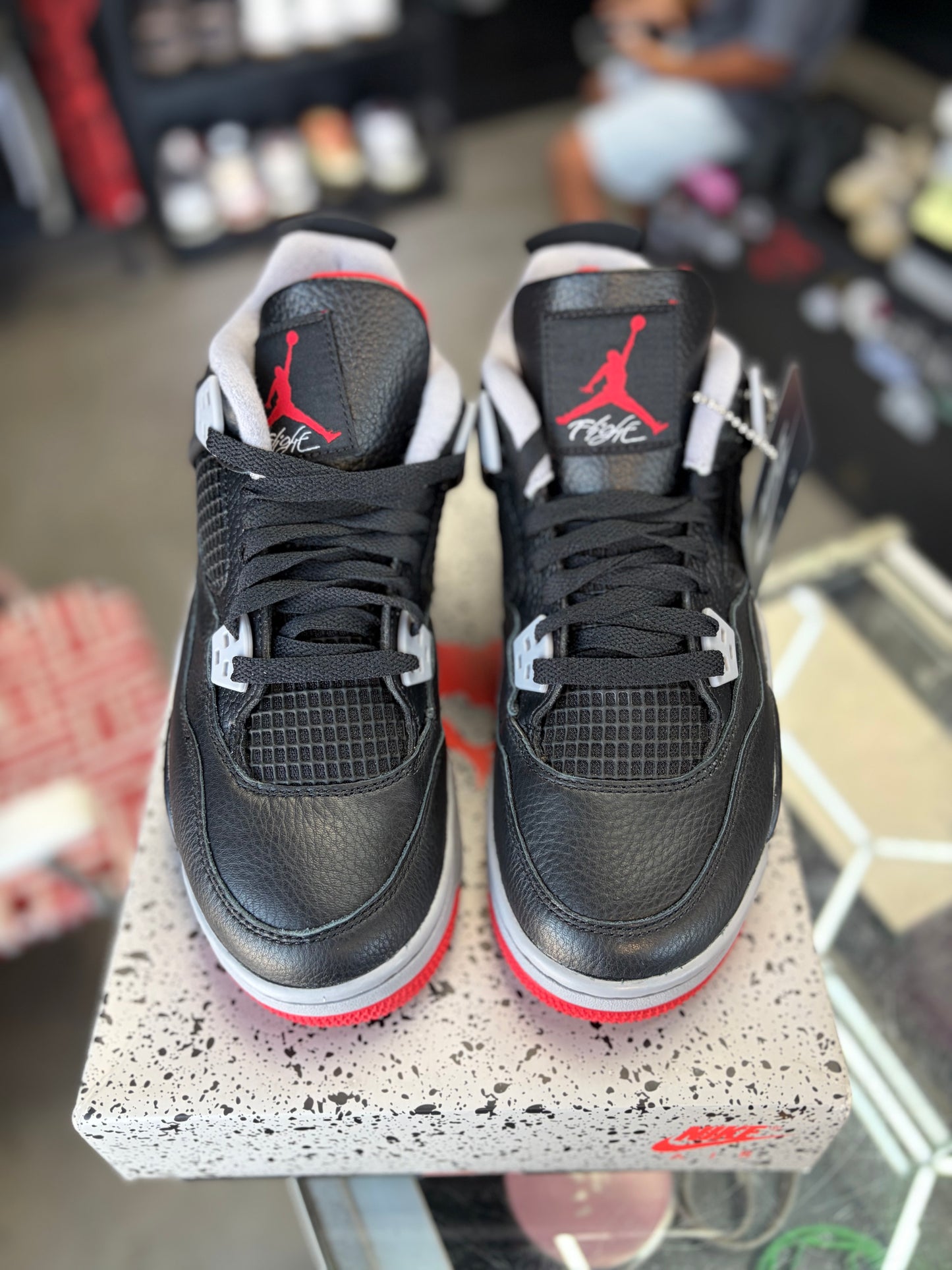 Jordan 4 “Bred Reimagined” (Gs) Size 7y/8.5w