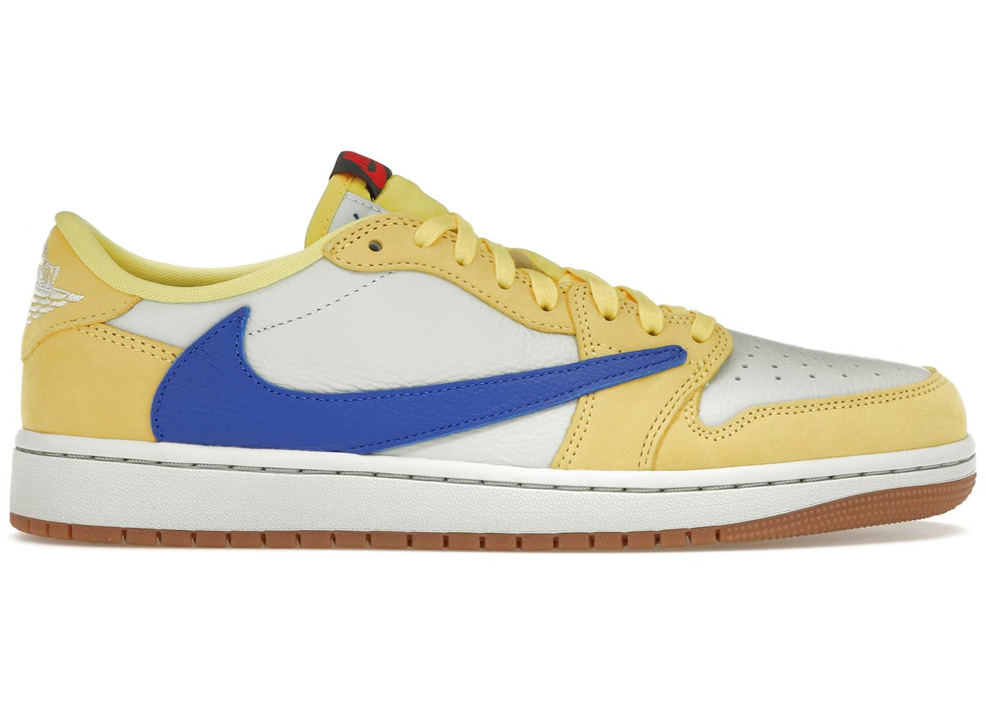 Travis Scott x Jordan 1 Low “Canary” Size 7.5womens