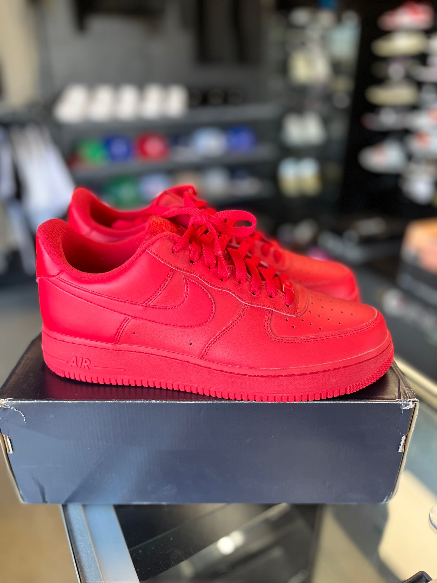 Nike Air Force 1 “Triple Red” Size 11