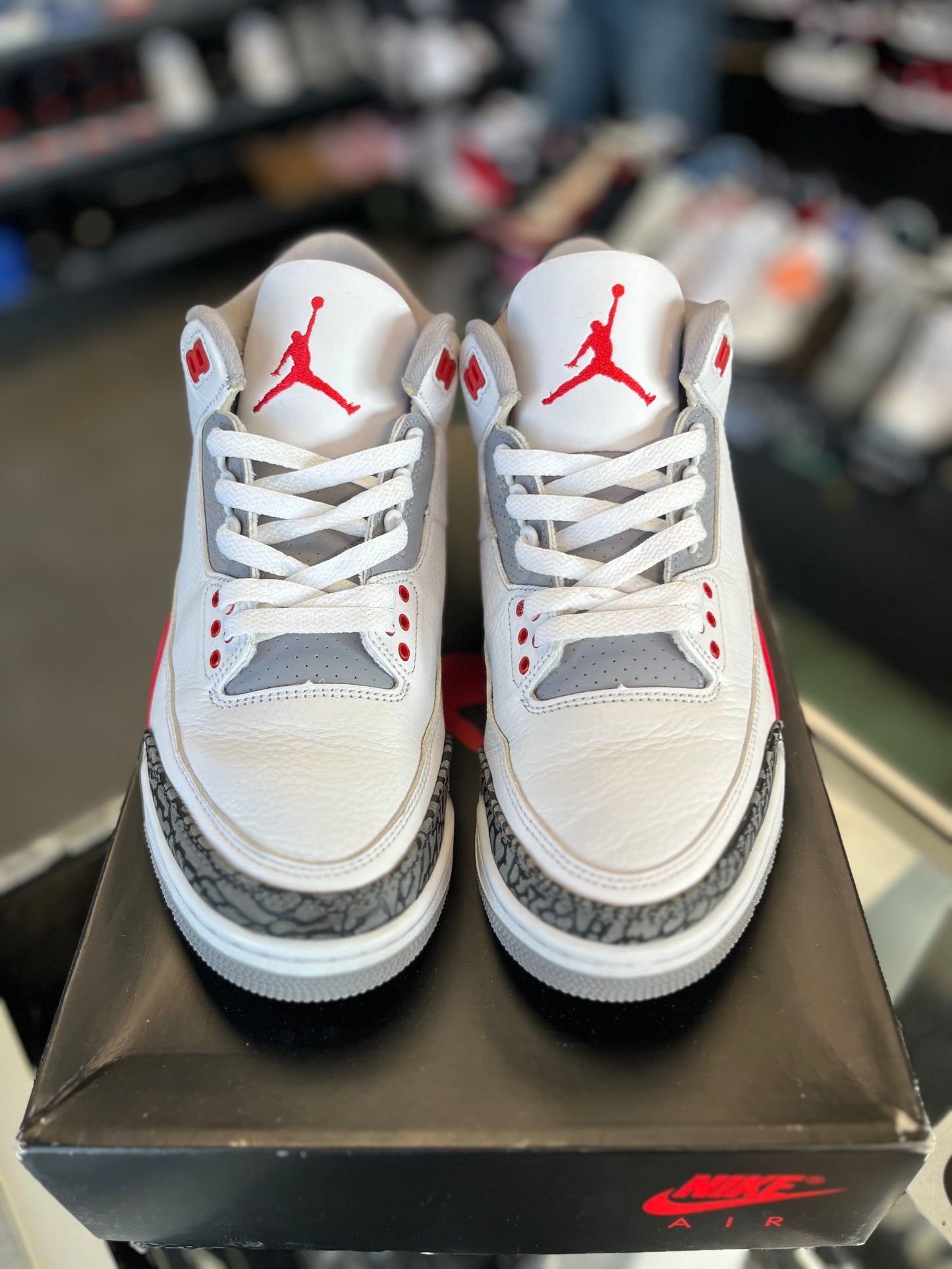 Jordan 3 “Fire Red” Size 8.5