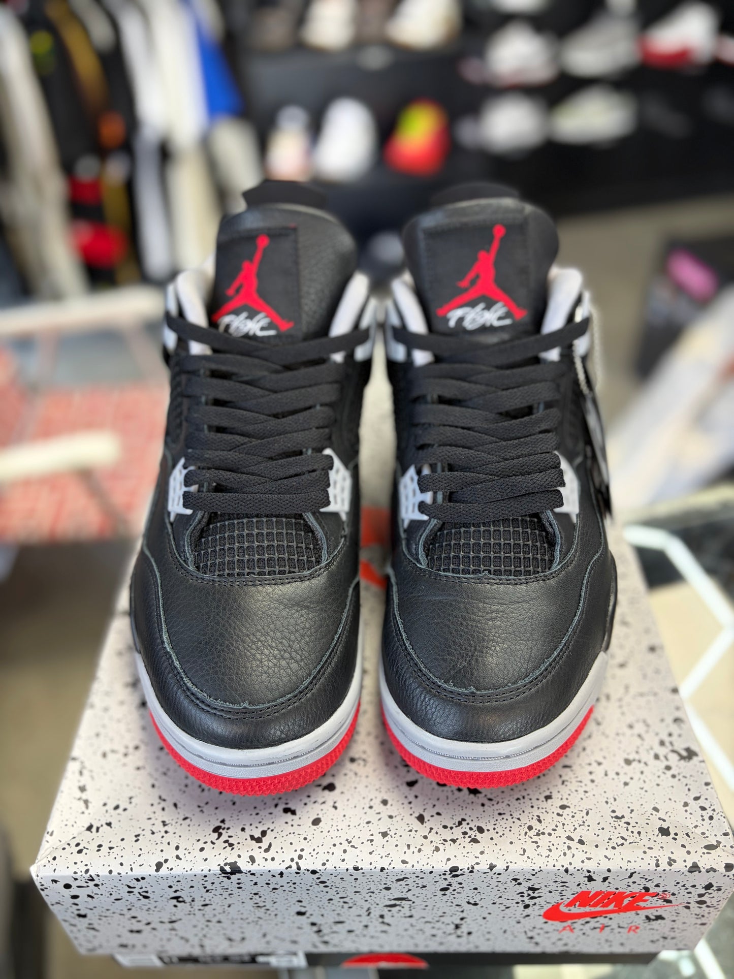 Jordan 4 “Bred Reimagined” Size 9.5