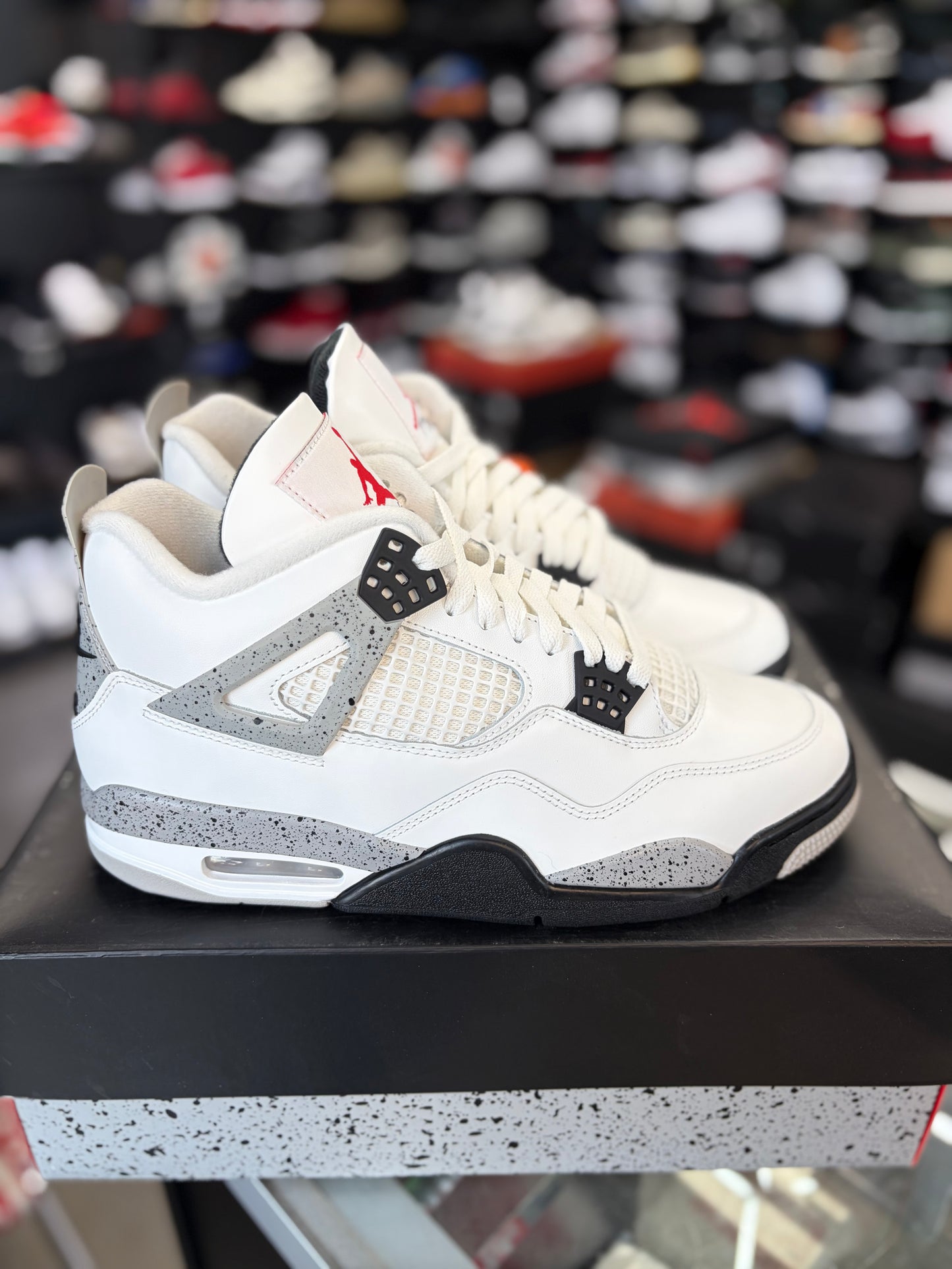 Jordan 4 “White Cement” Size 10
