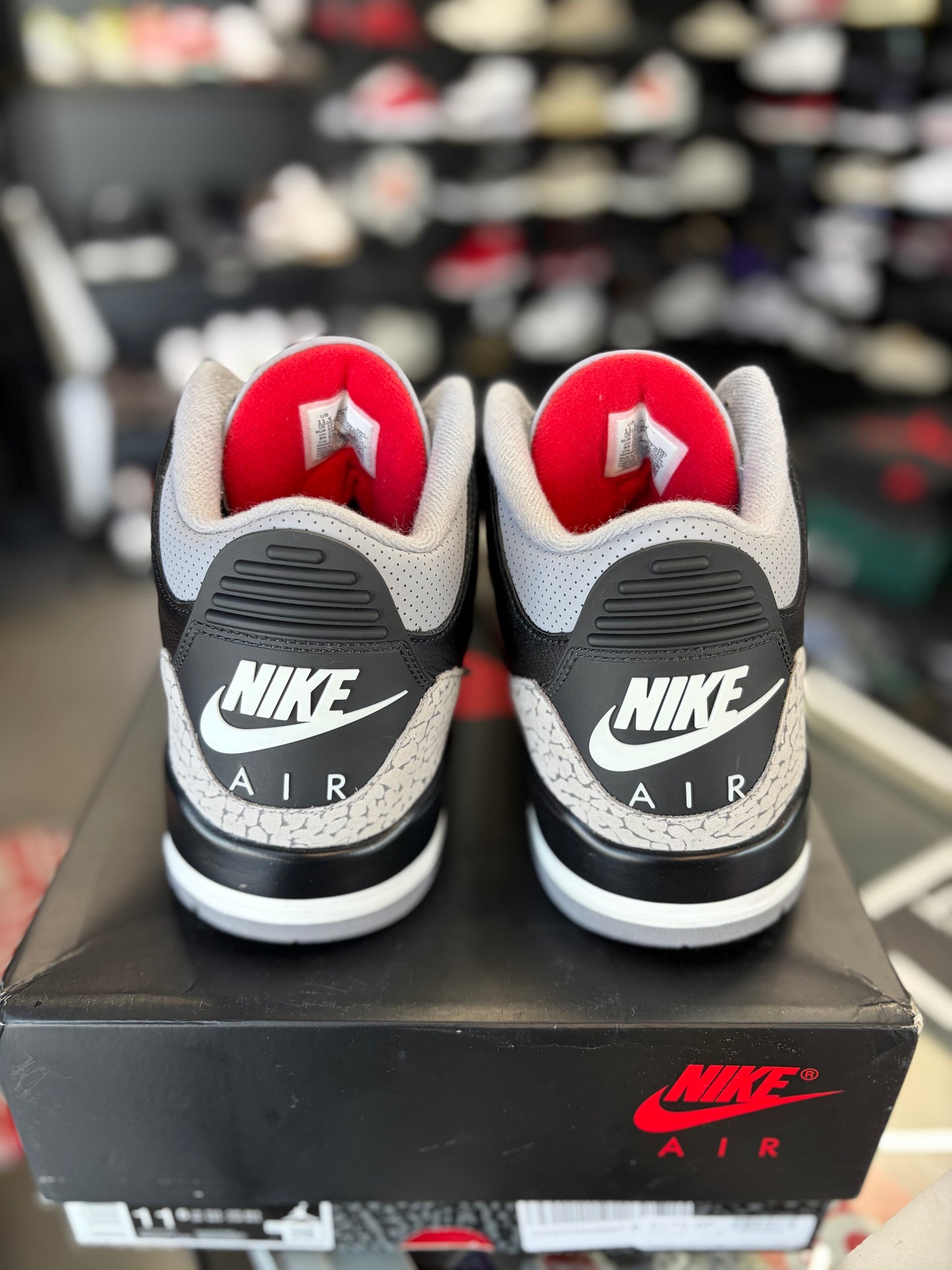Jordan 3 “Black Cement” Size 11.5