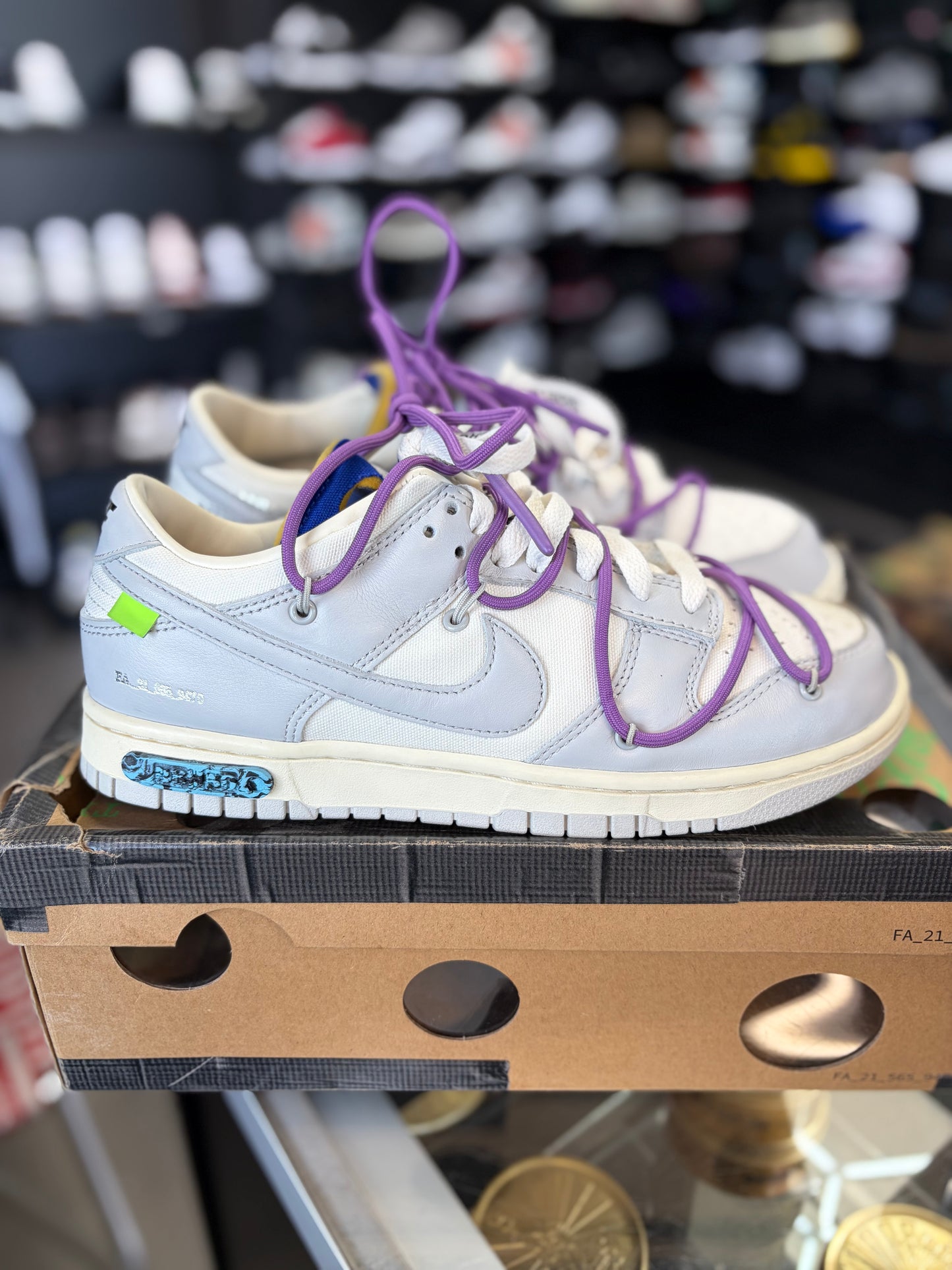 Nike Off White Dunk “Lot 48” Size 9.5