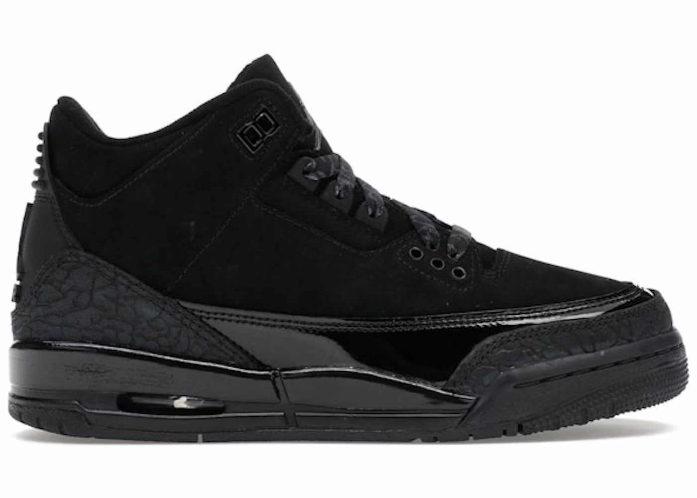 Jordan 3 “Black Cat” (Gs) Size 7y/8.5w