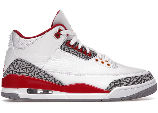 Jordan 3 “Cardinal Red” Size 10