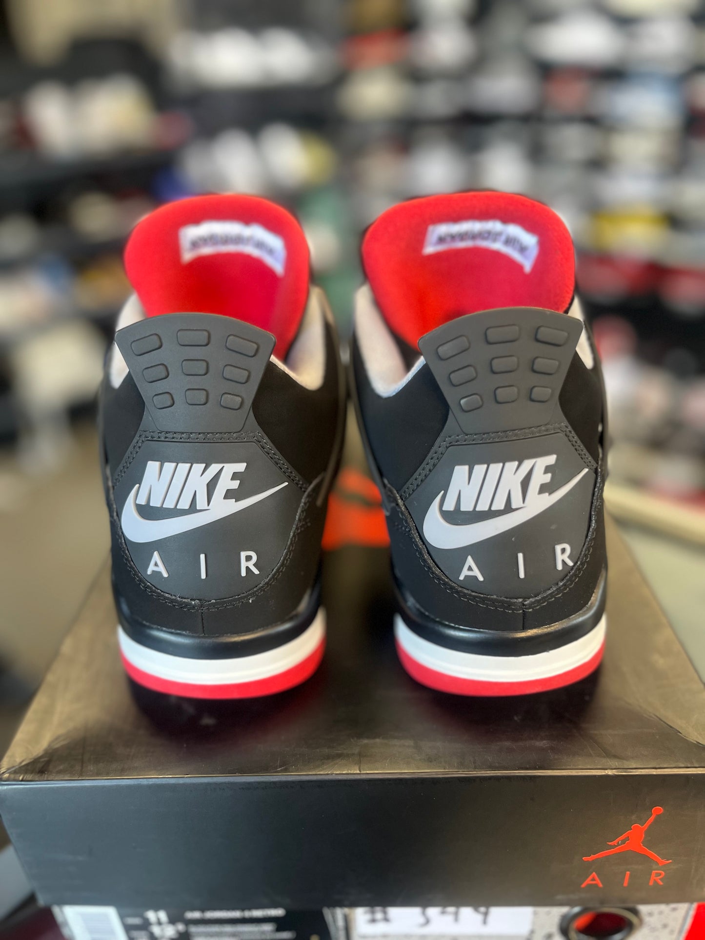Jordan 4 “Bred” (2019) Size 11