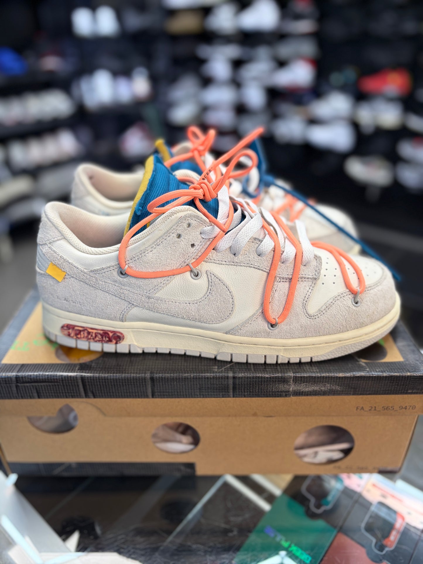 Nike Dunk Off White “Lot 19” Size 10