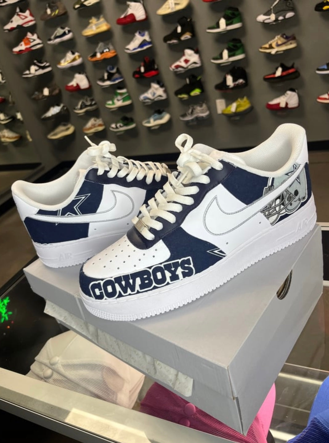 Custom Air Force 1 “Dallas Cowboys”